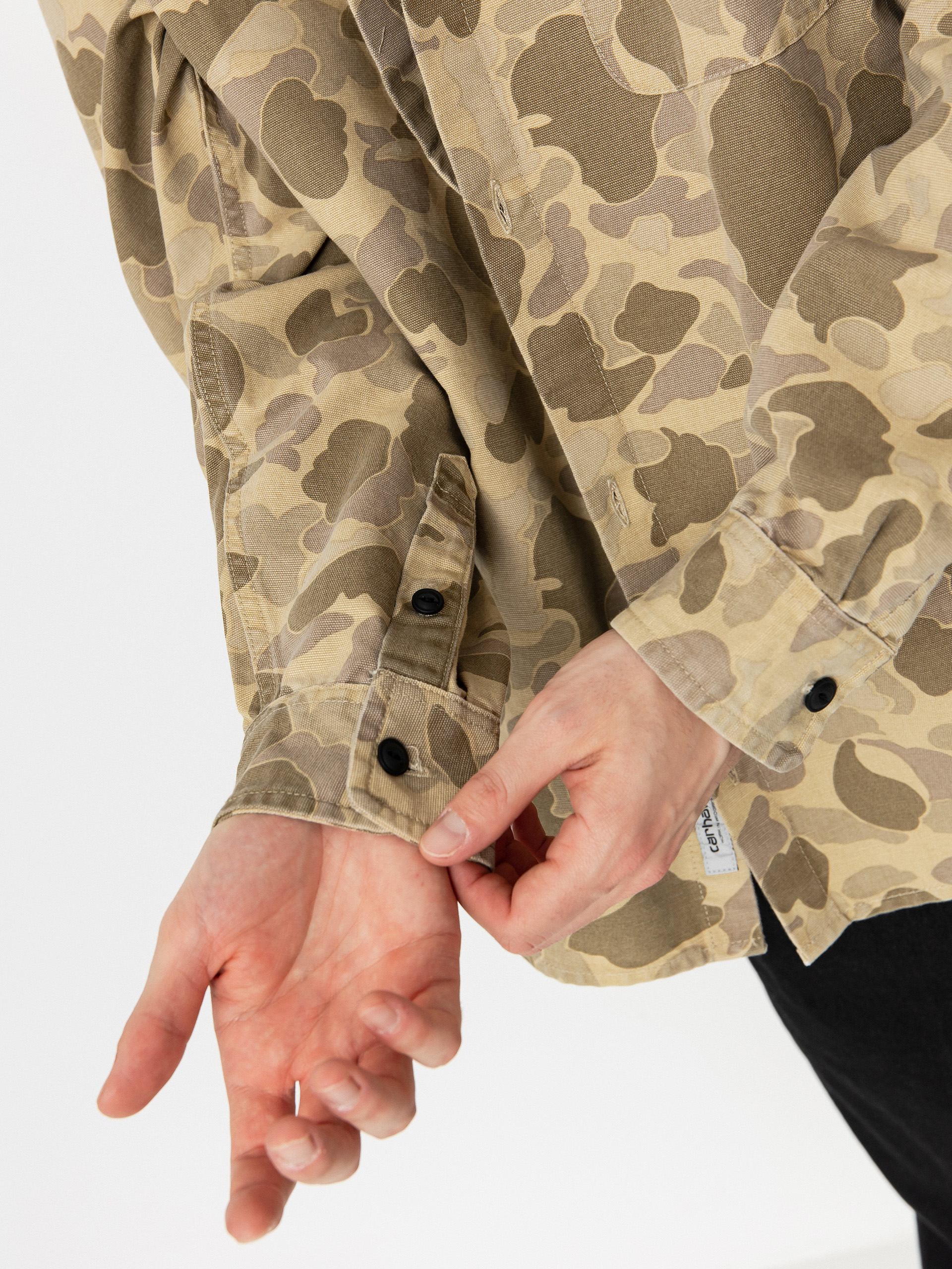 Carhartt WIP Duck Hemd (camo duck/desert)