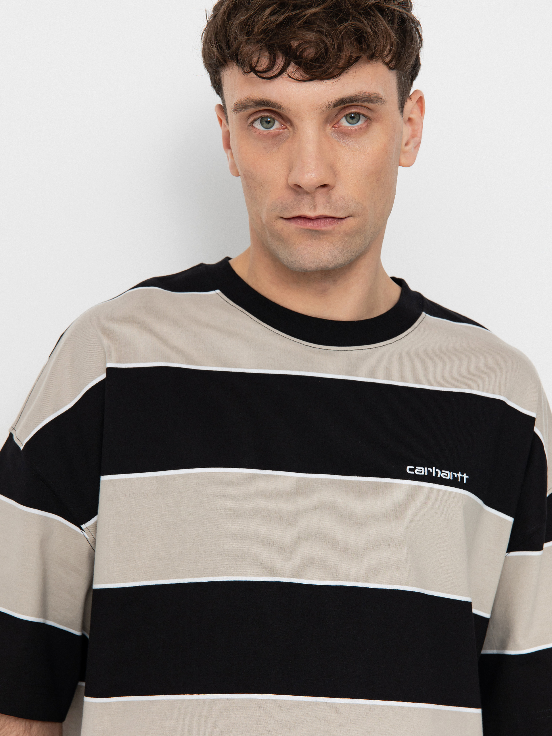 Carhartt WIP T-Shirt Quinby (quinby stripe/black)