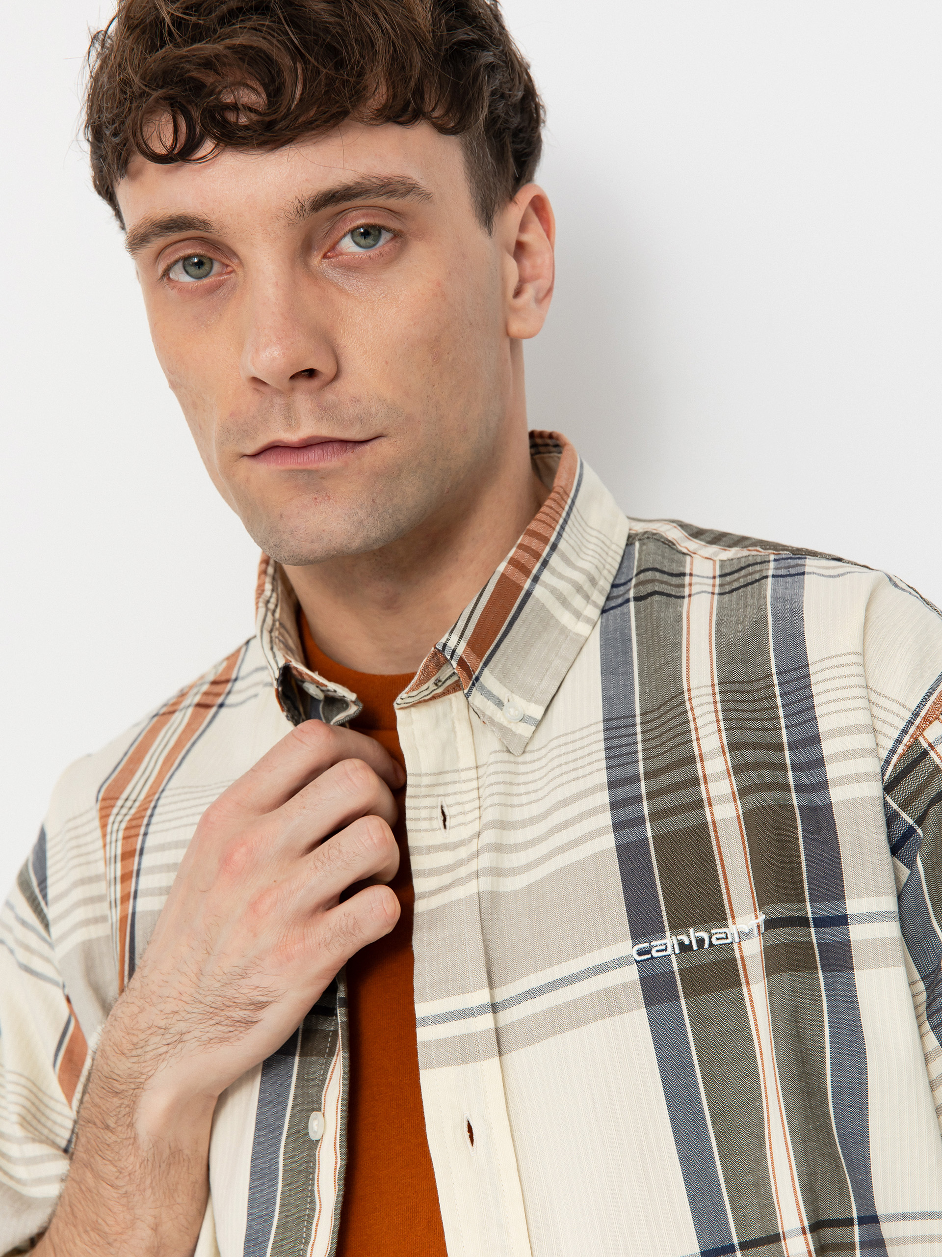 Carhartt WIP Roslin Hemd (roslin check/natural/wax)