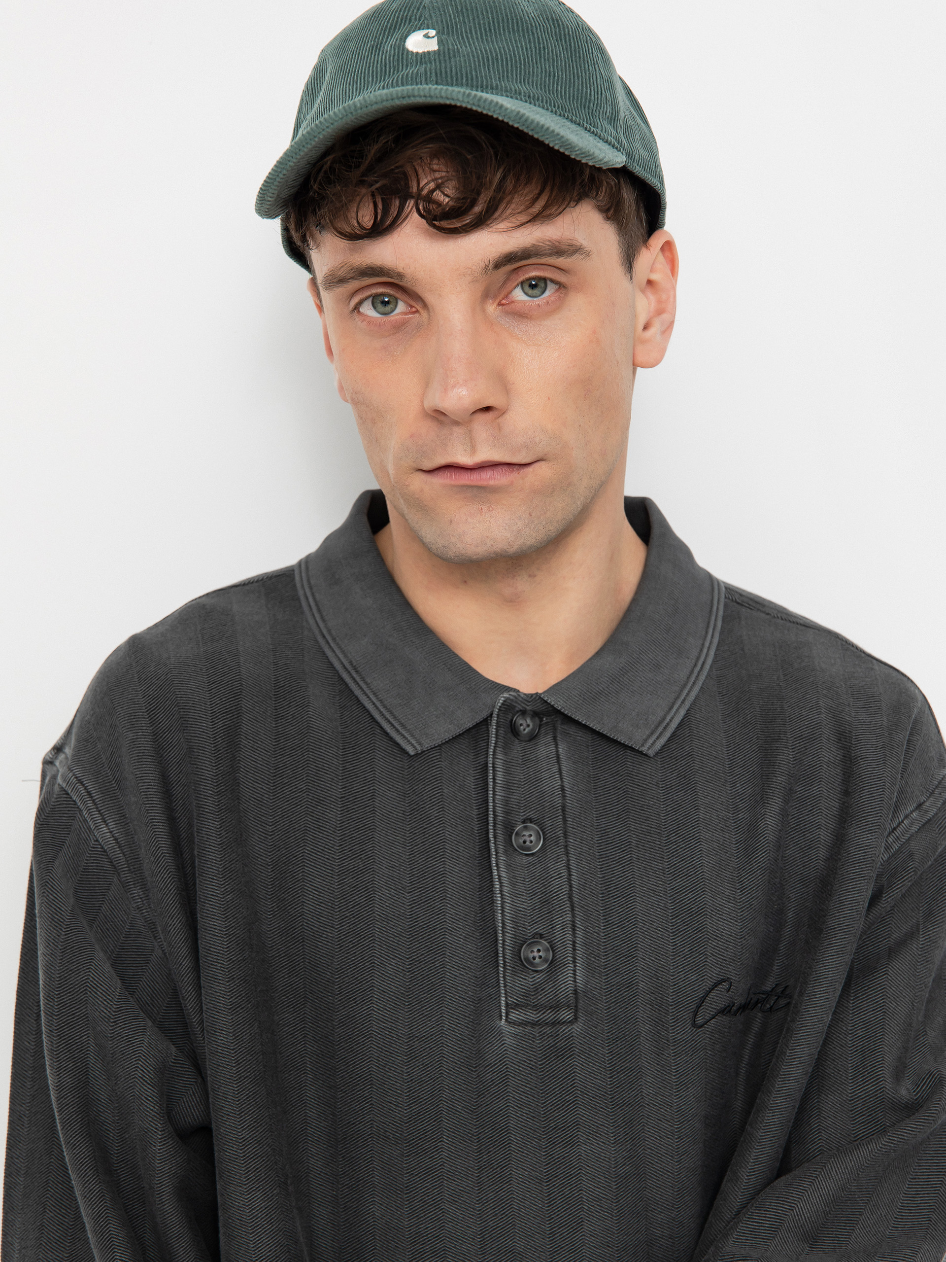 Carhartt WIP Morrison Rugby Shirt - black (black)