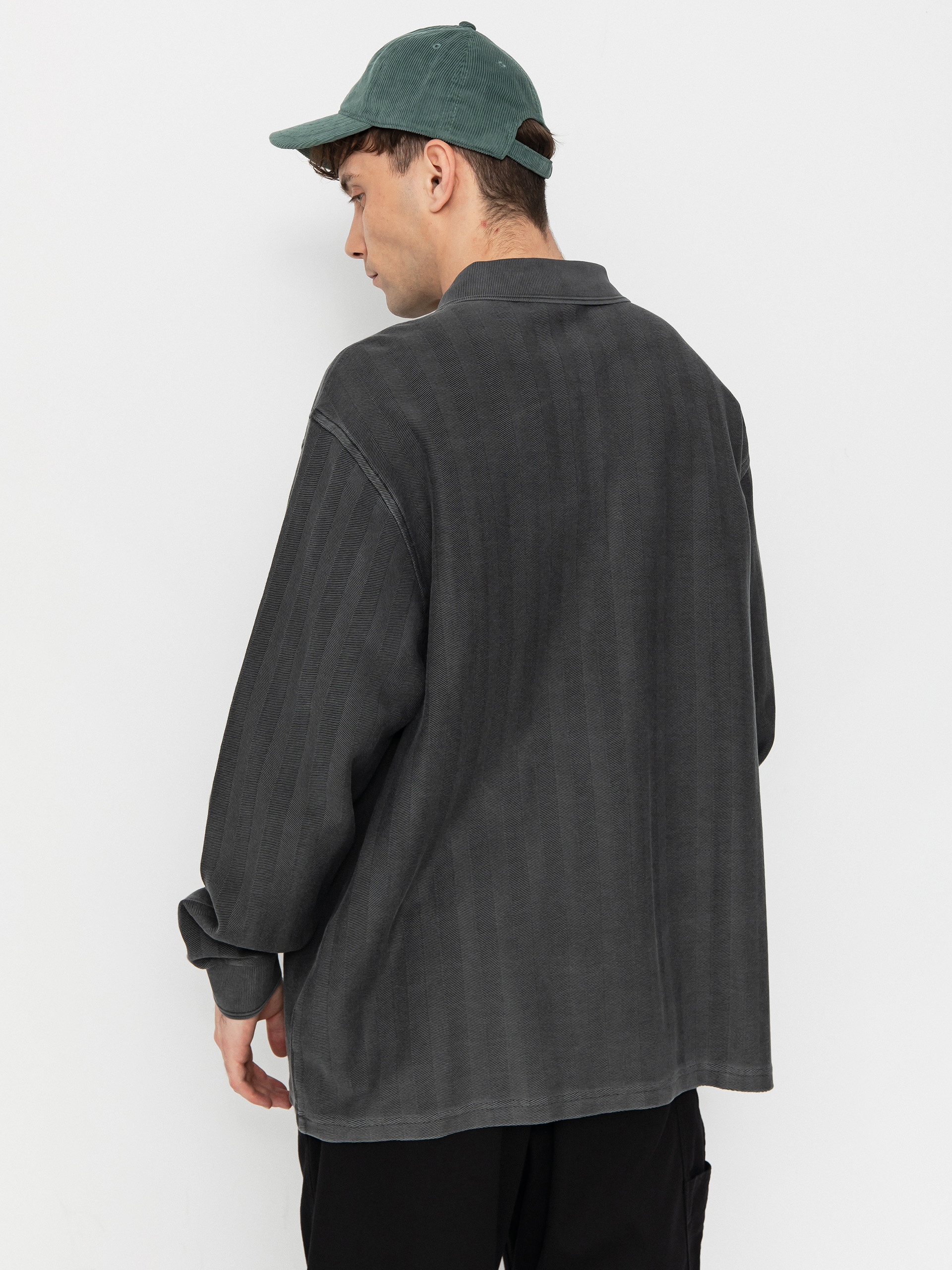 Carhartt WIP Morrison Rugby Hemd (black)