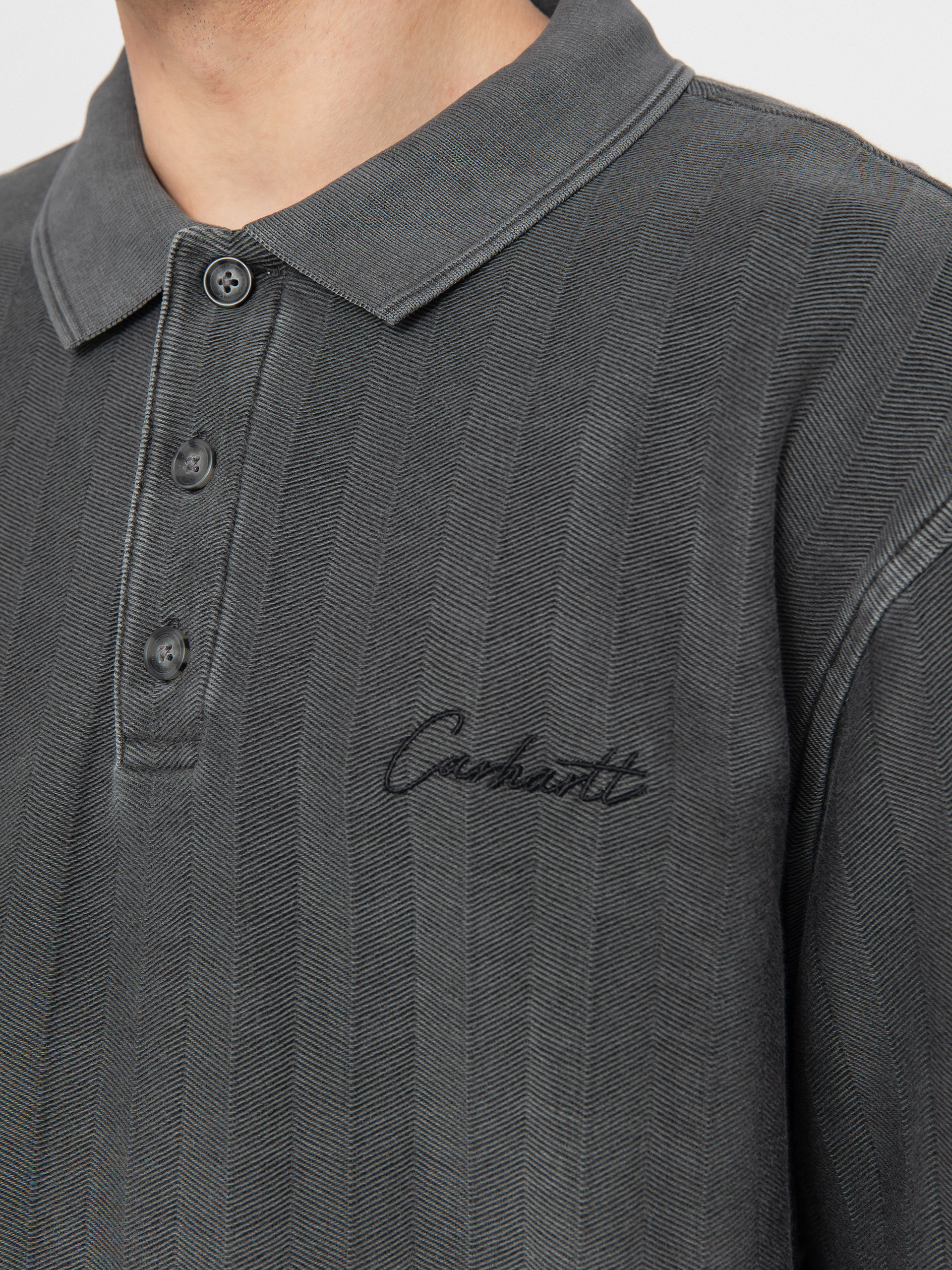 Carhartt WIP Morrison Rugby Shirt (black)