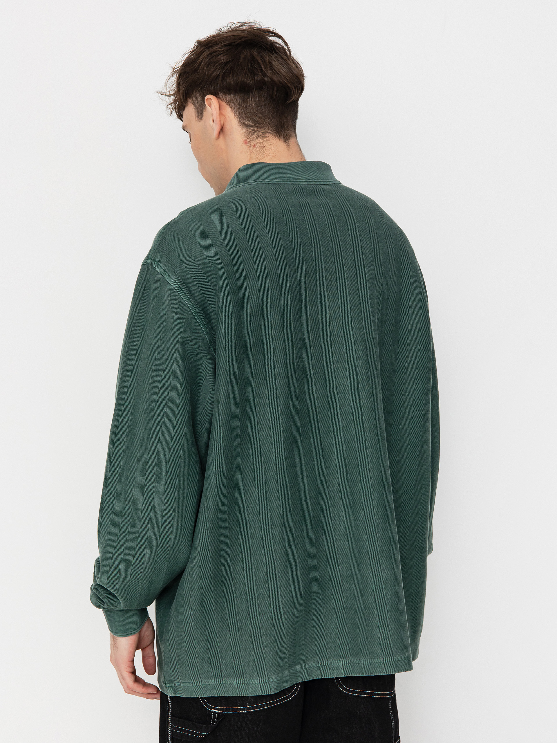 Carhartt WIP Morrison Rugby Shirt - green (conifer)
