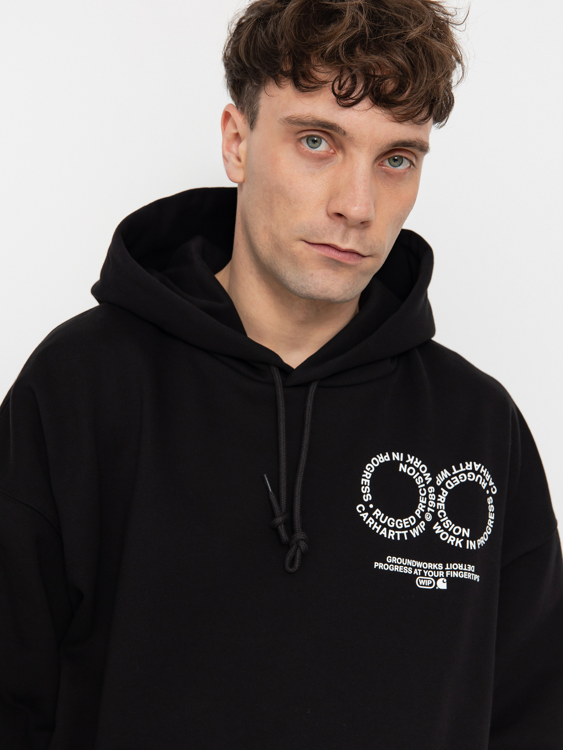 Carhartt WIP Rotation HD Hoodie (black/white)