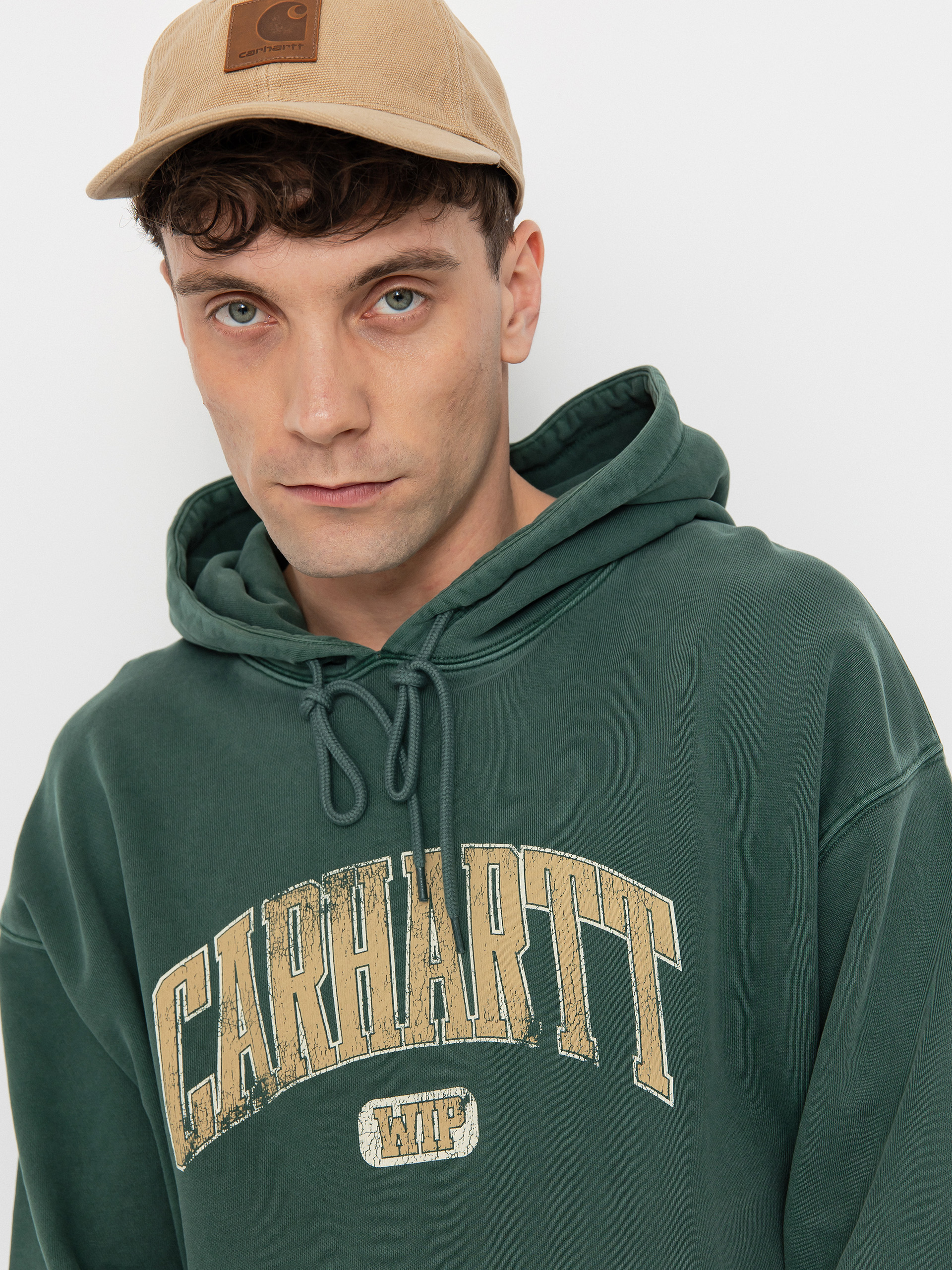 Carhartt WIP Library HD Hoodie - green (conifer)