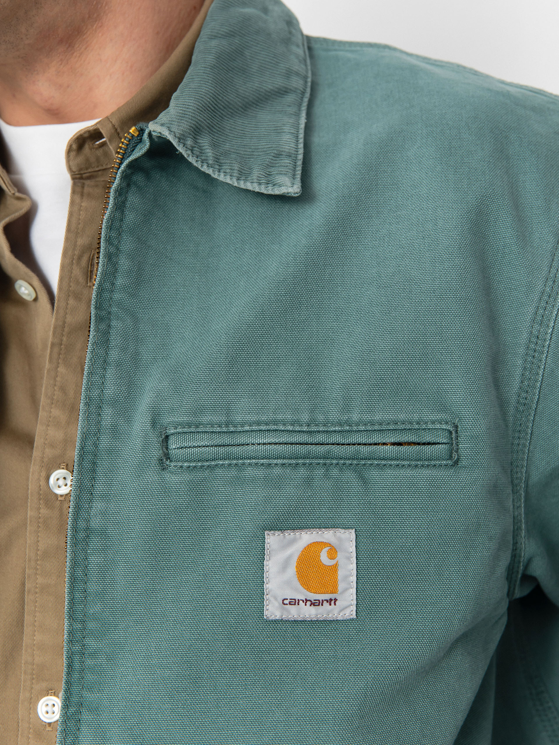 Carhartt WIP Detroit Jacket - green (silver pine/silver pine)