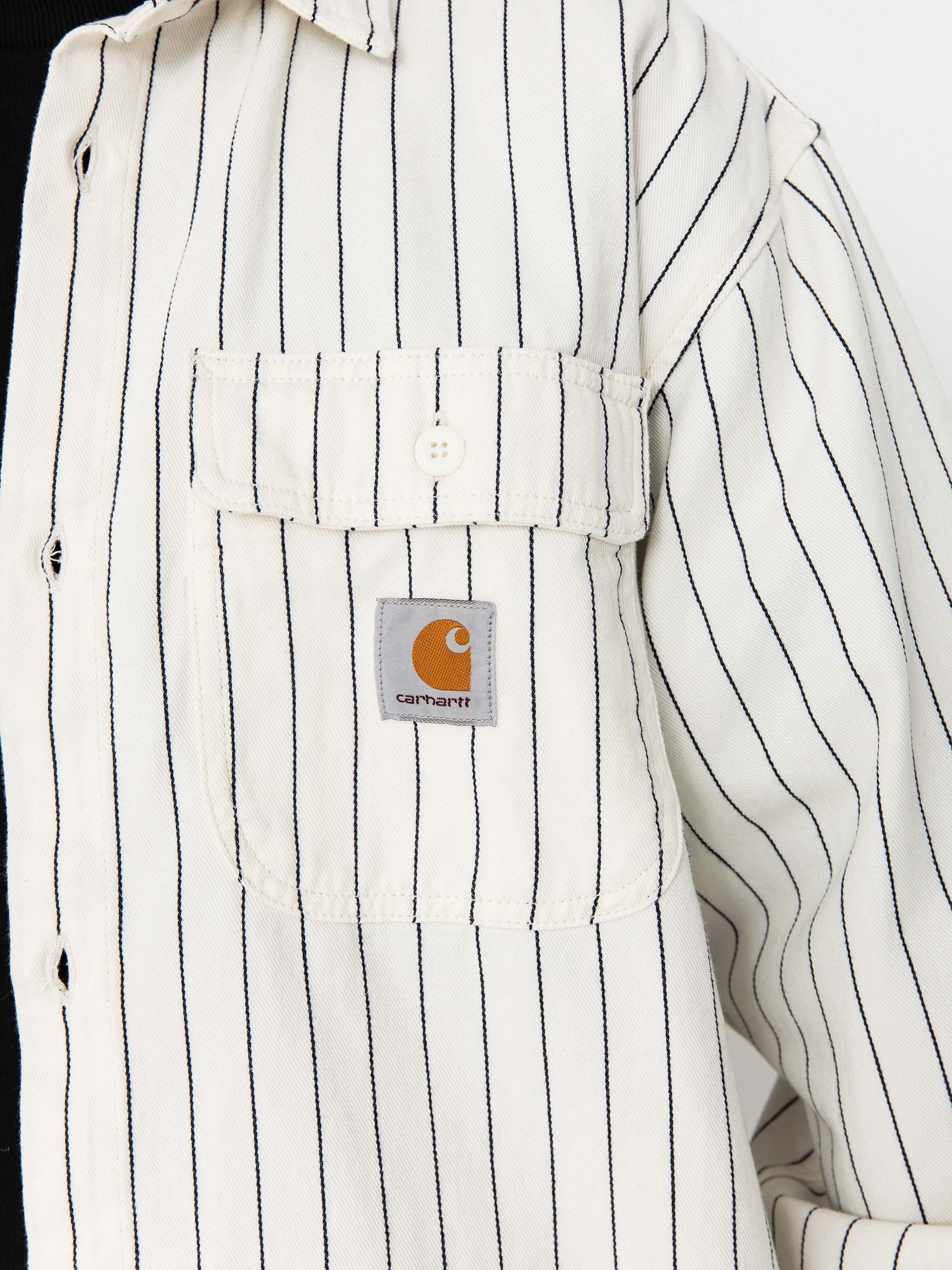 Carhartt WIP Hendry Shirt (seaton stripe/wax/dark navy)