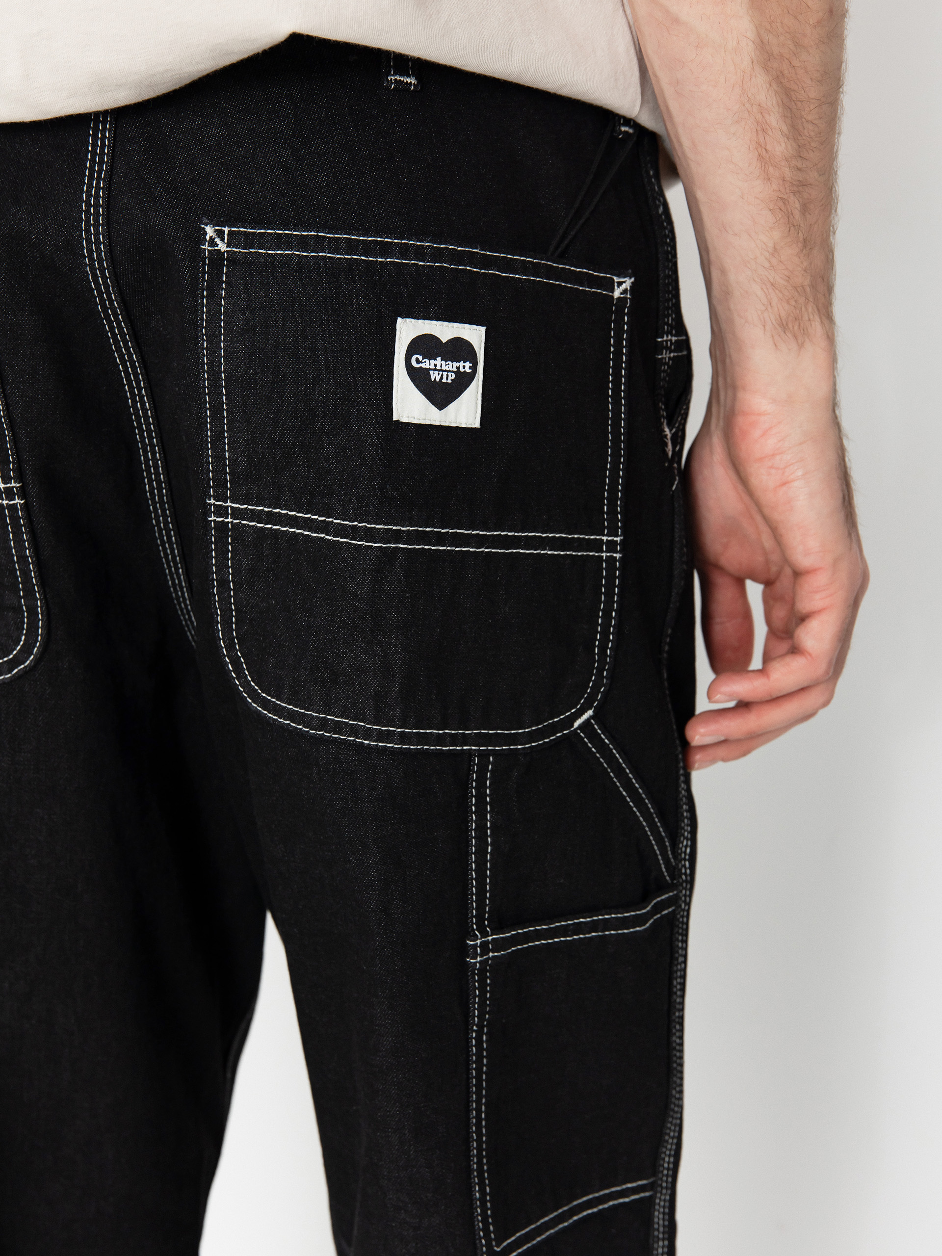 Carhartt WIP Single Knee Pants (black)