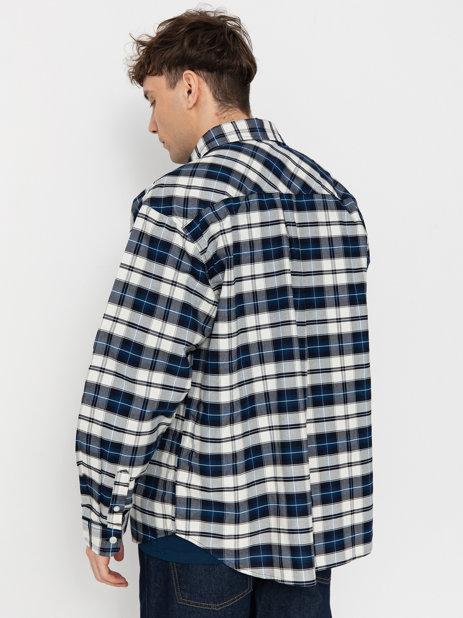 Carhartt WIP Tarbell Hemd (tarbell check/dark navy/white)