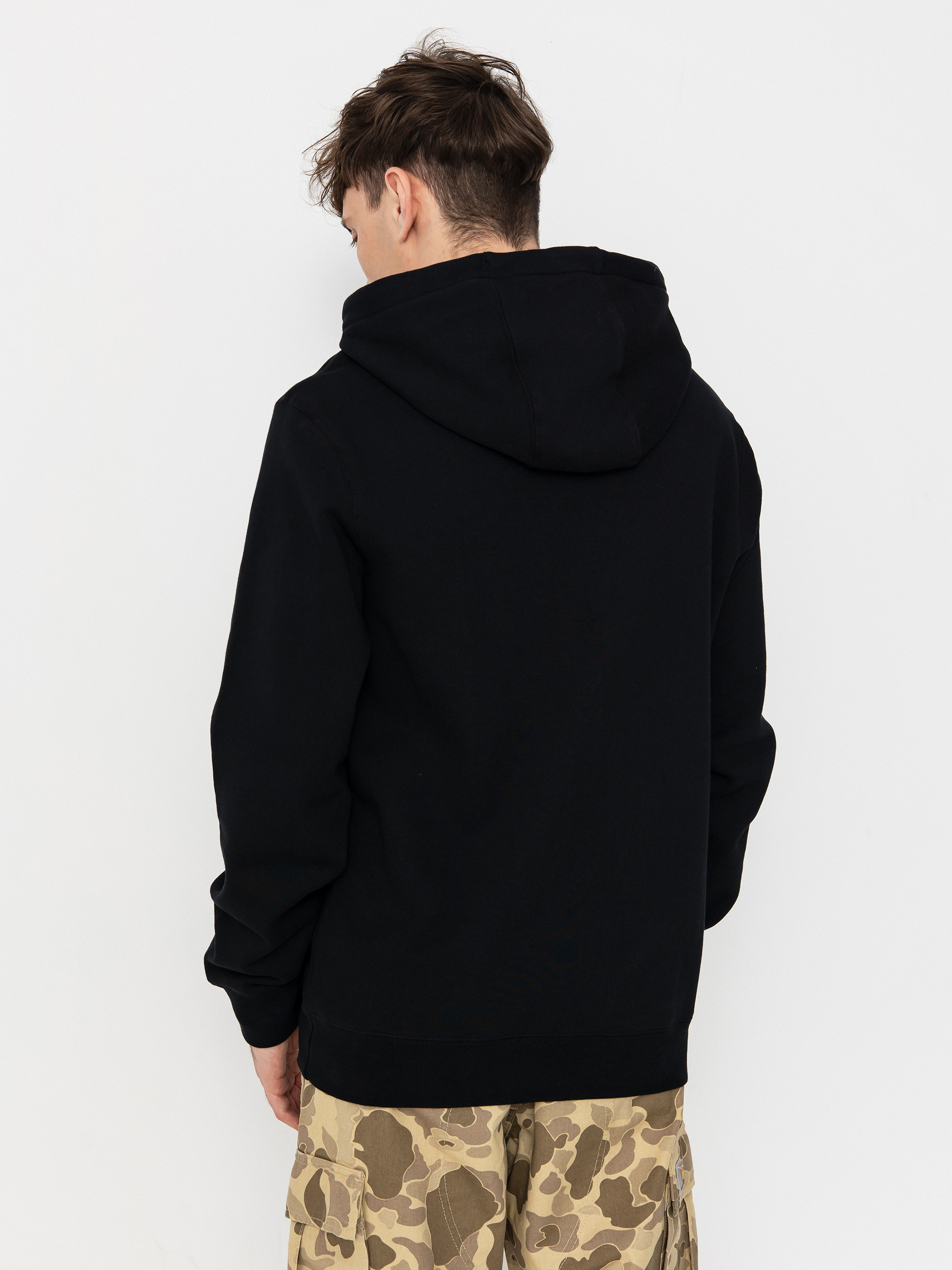 Fox Fox Head HD Hoodie - black (black/black)