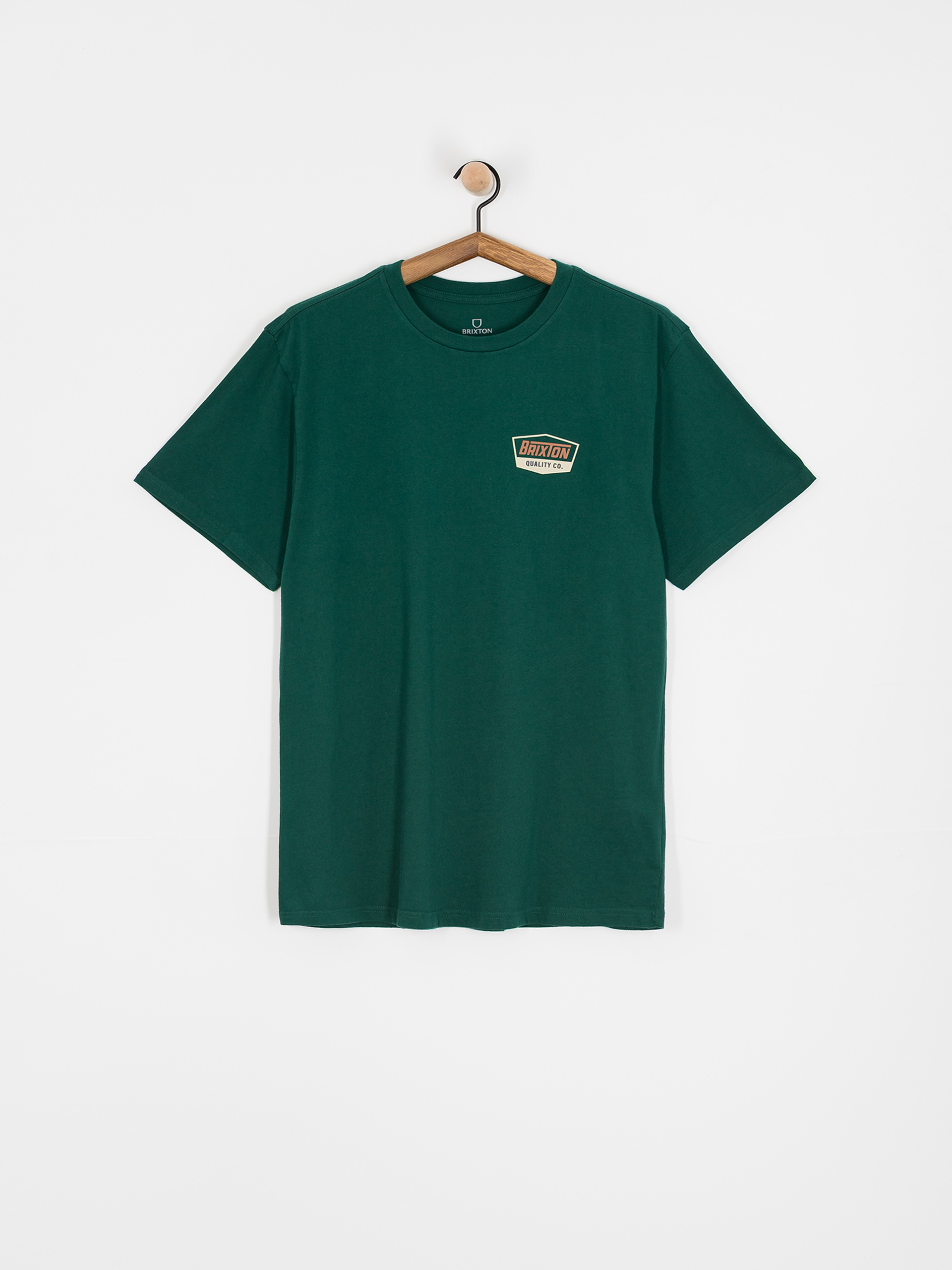 Brixton Regal Stt T-Shirt (deep emerald/rust/sand)