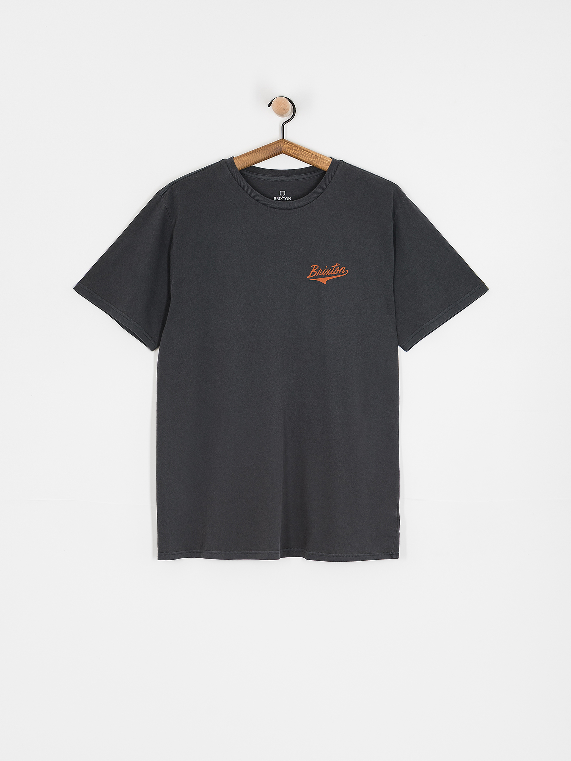 Brixton The League Stt T-Shirt (black worn wash)