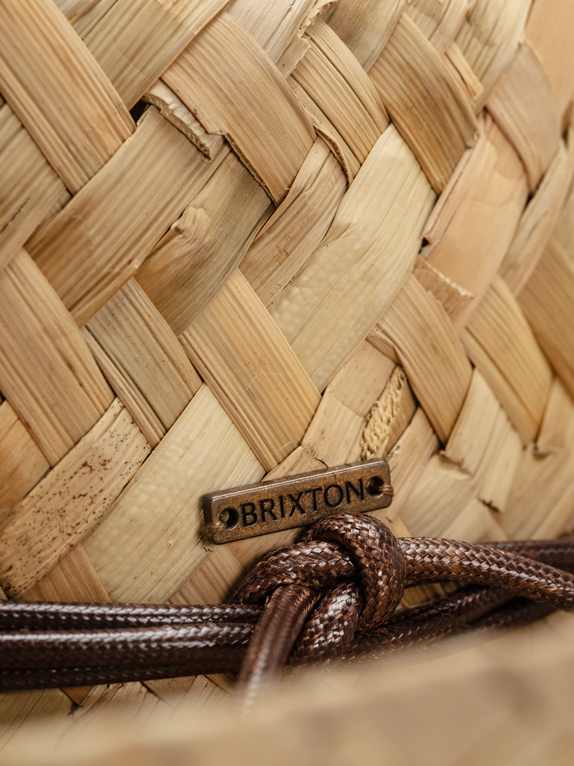 Brixton Houston II Straw Cowboy Hut/Schibermütze (tan)