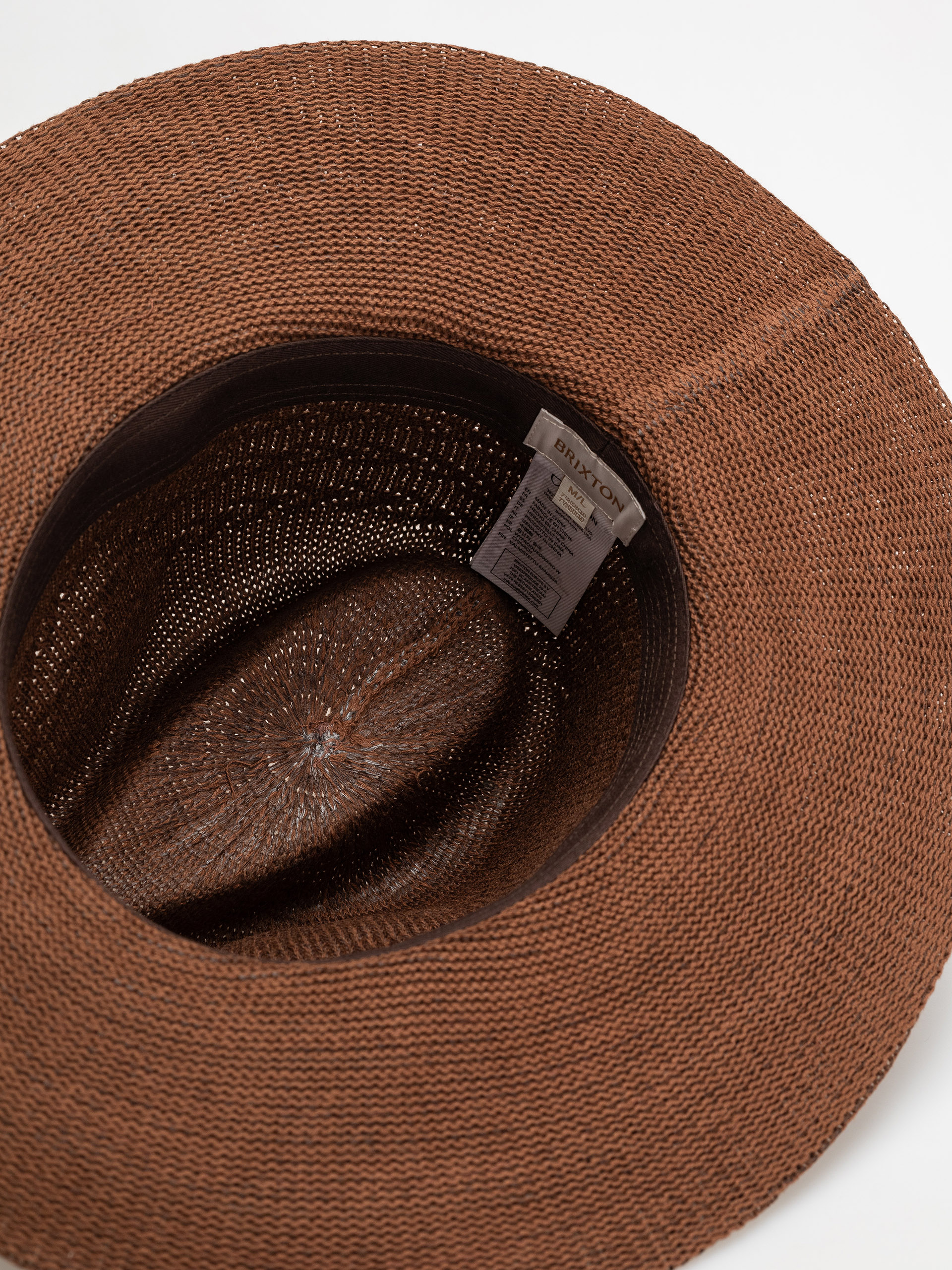 Brixton Lyons Knit Pattern Packable Wmn Hat (coffee/coffee)