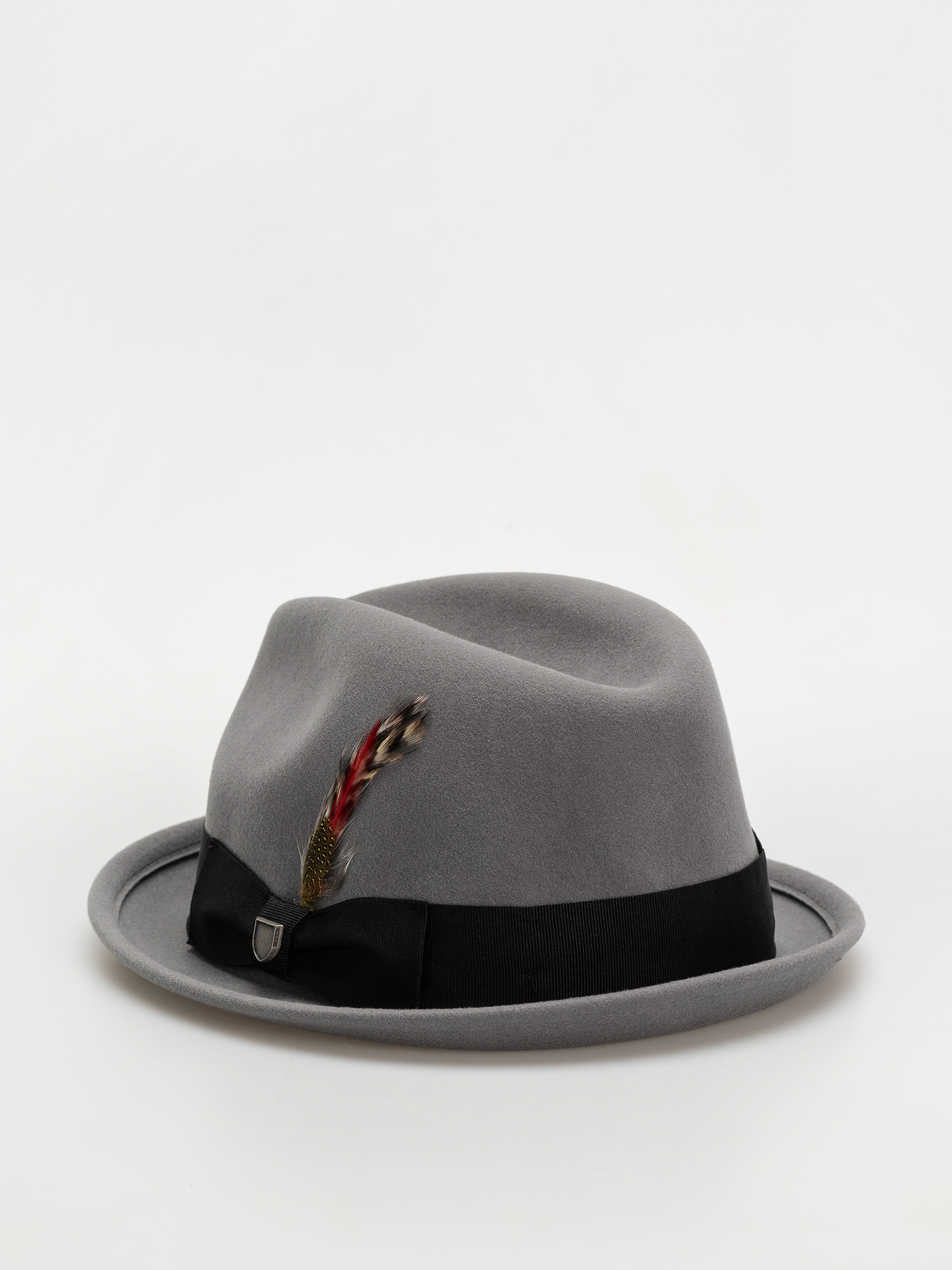 Brixton Gain Fedora Hut/Schibermütze (grey/black)