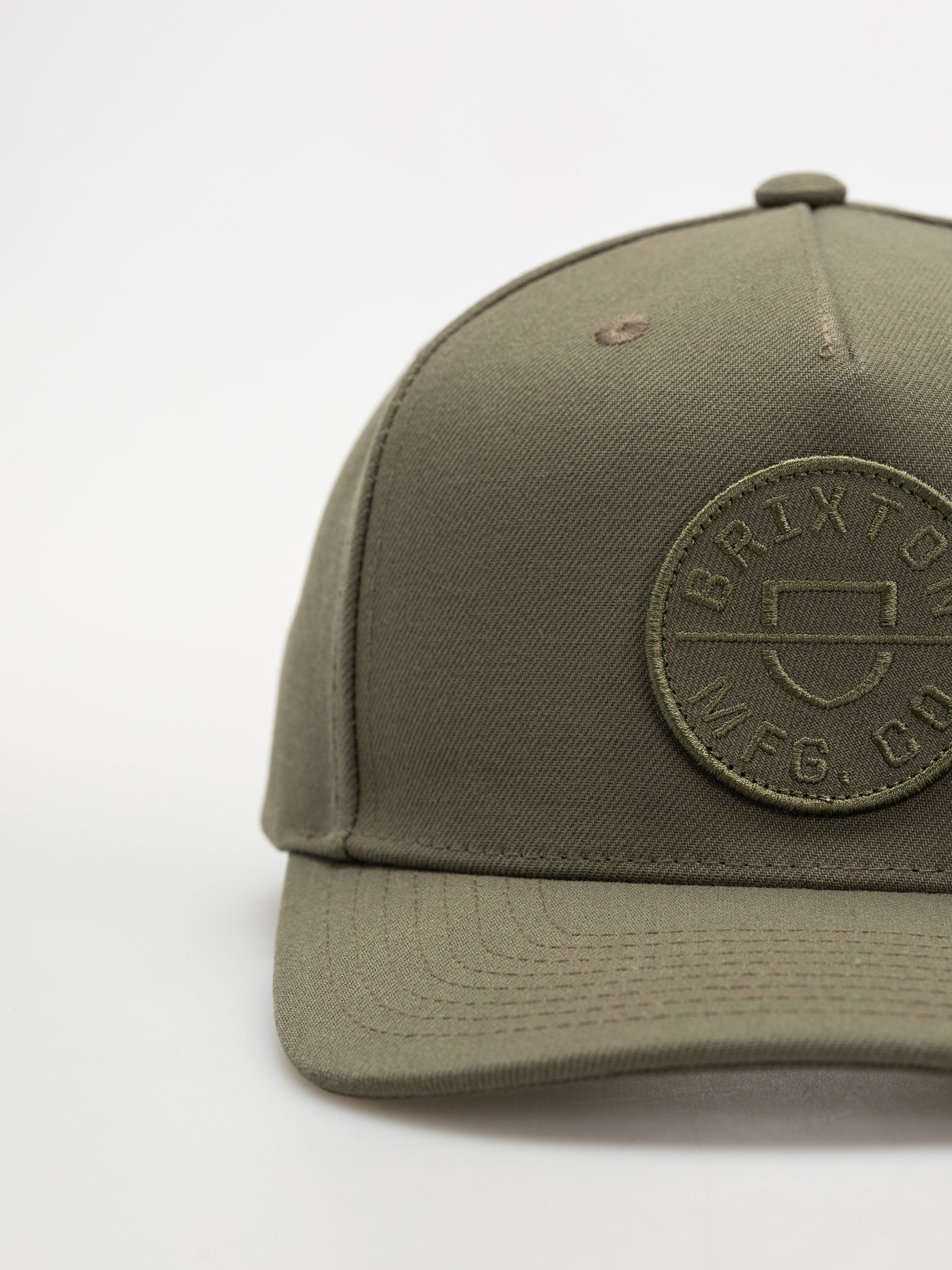 Brixton Crest C Mp Snapback Cap (ivy green)