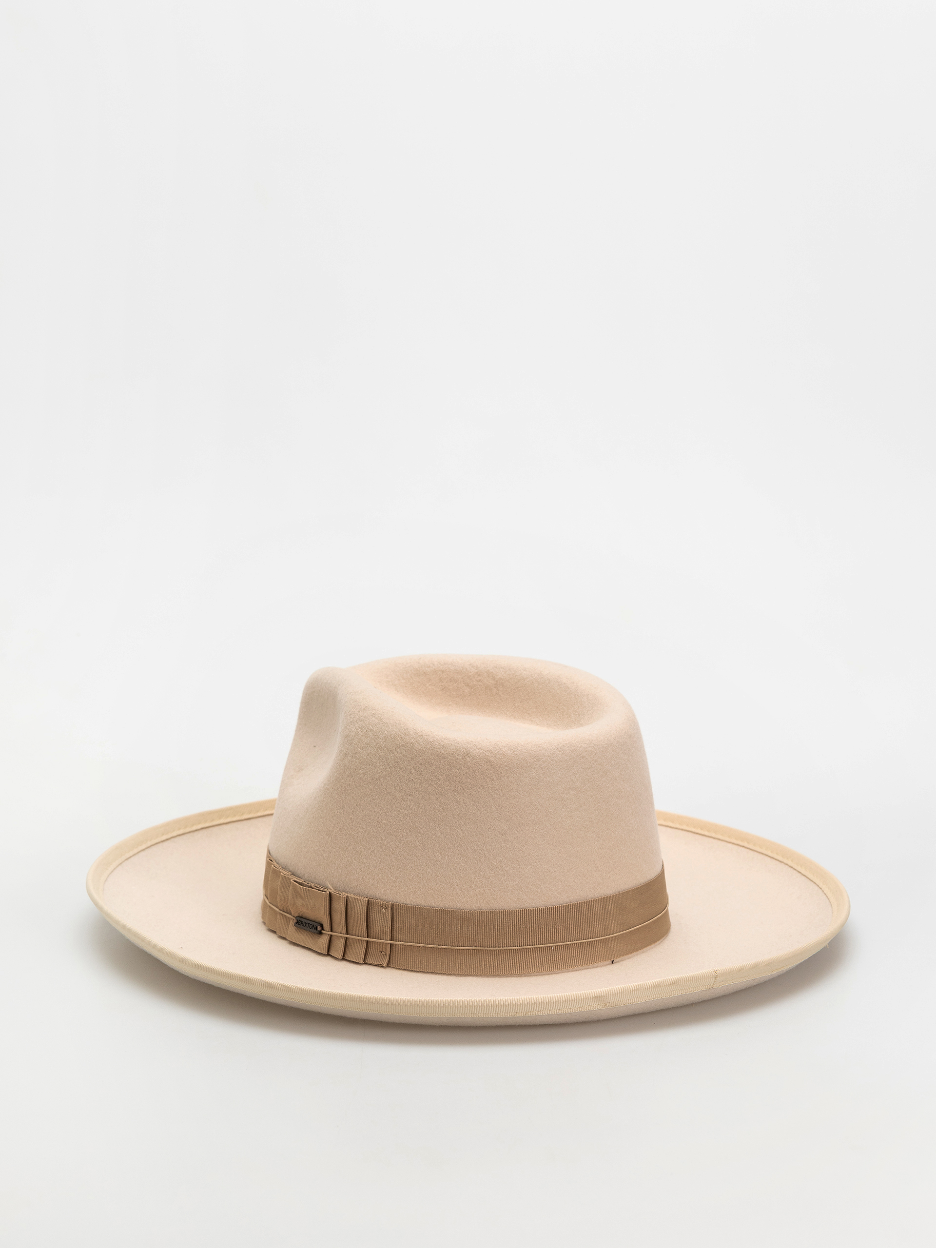 Brixton Reno Fedora Hut/Schibermütze (bone/sand)