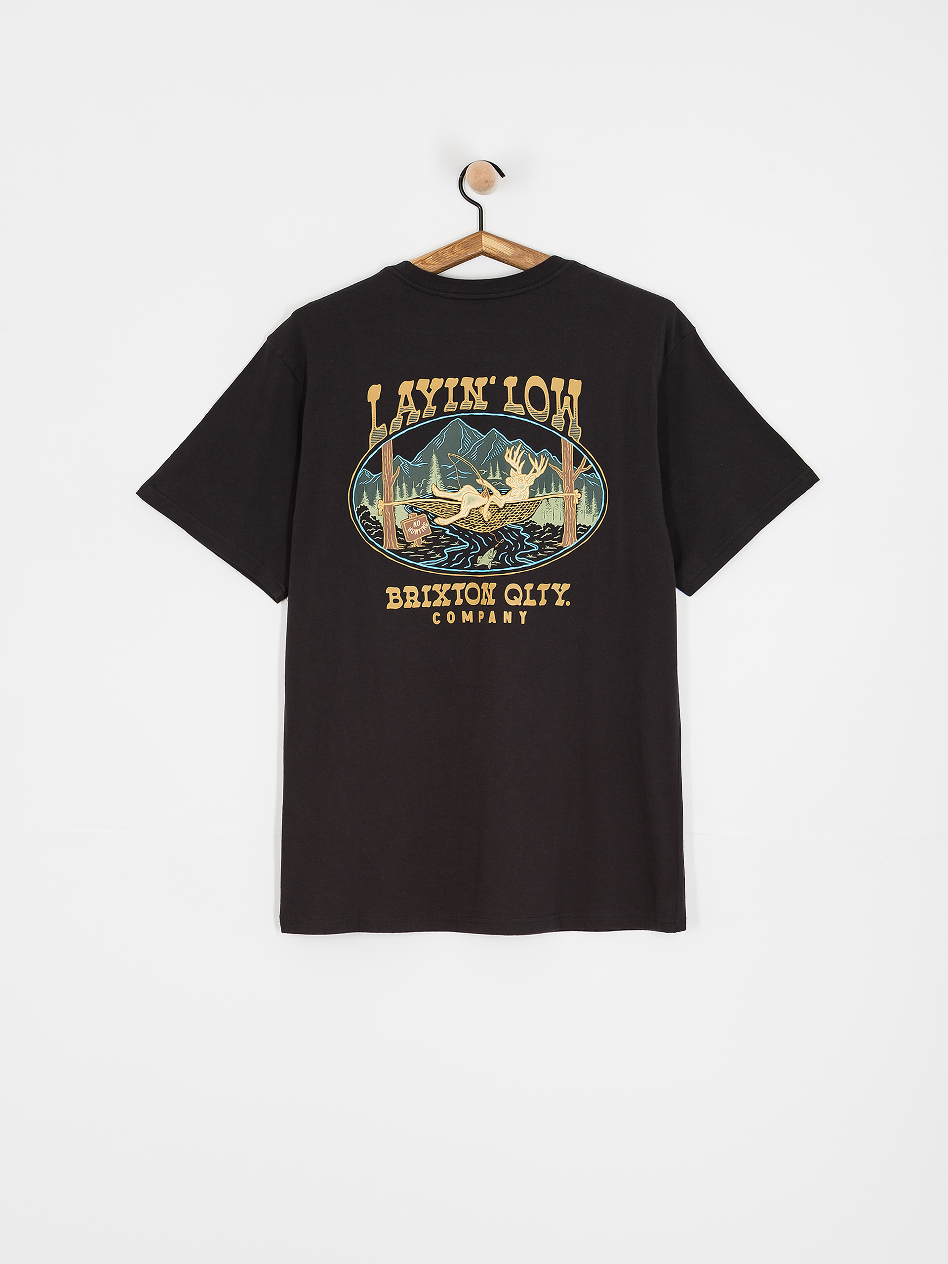 Brixton Layin' Low Stt T-Shirt (black)