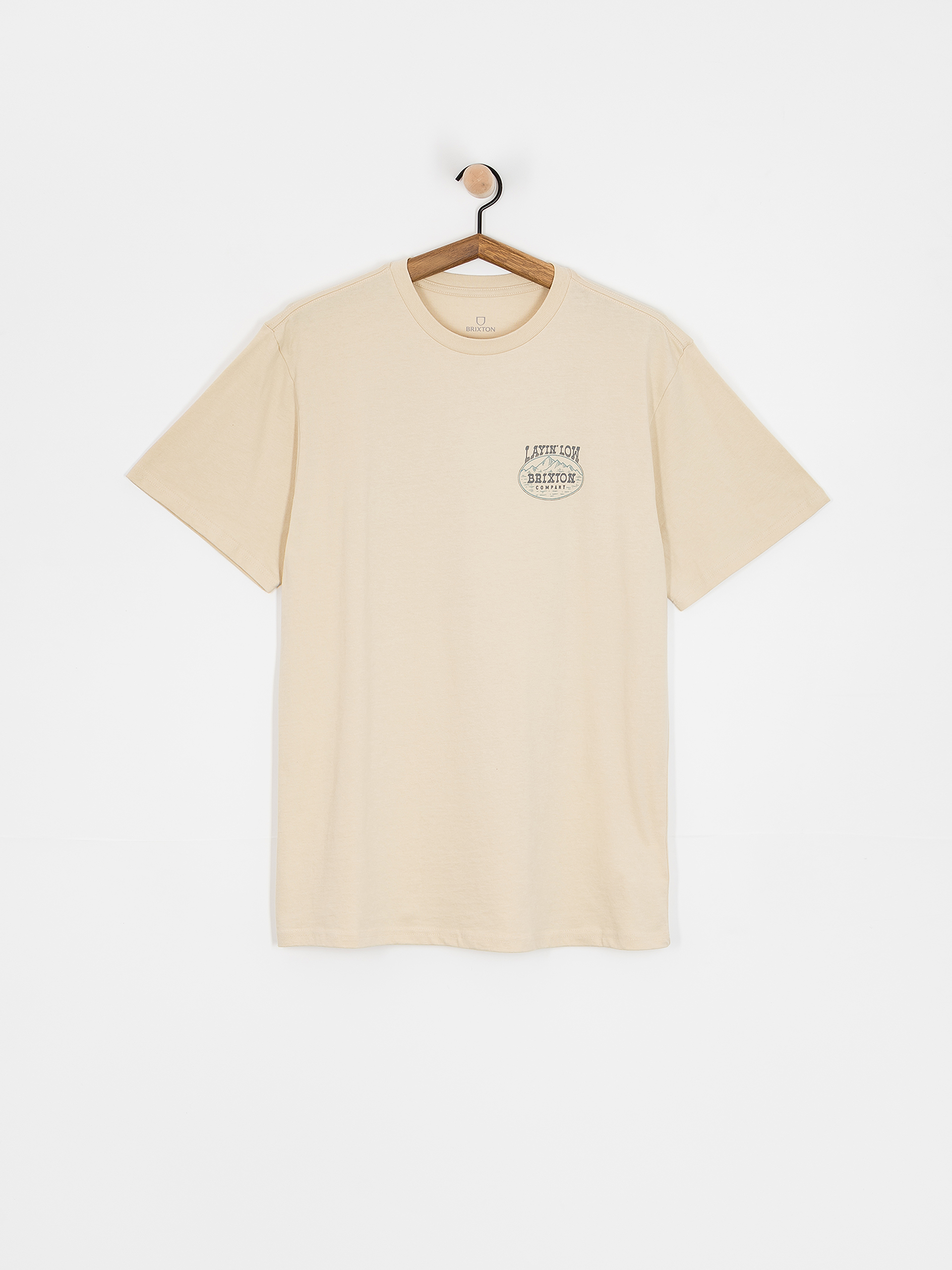 Brixton Layin' Low Stt T-Shirt (cream)