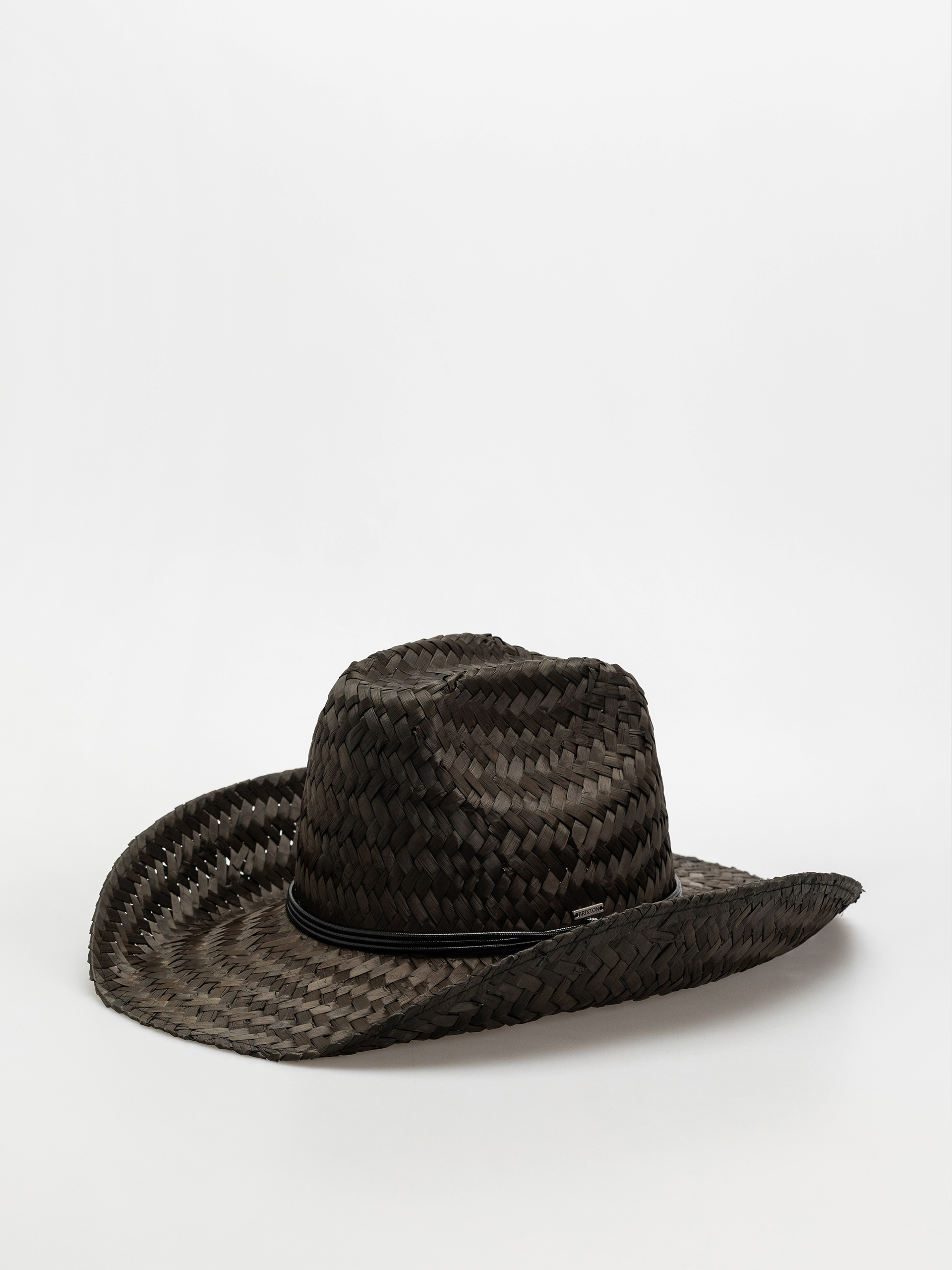 Brixton Houston II Straw Cowboy Hat (black)