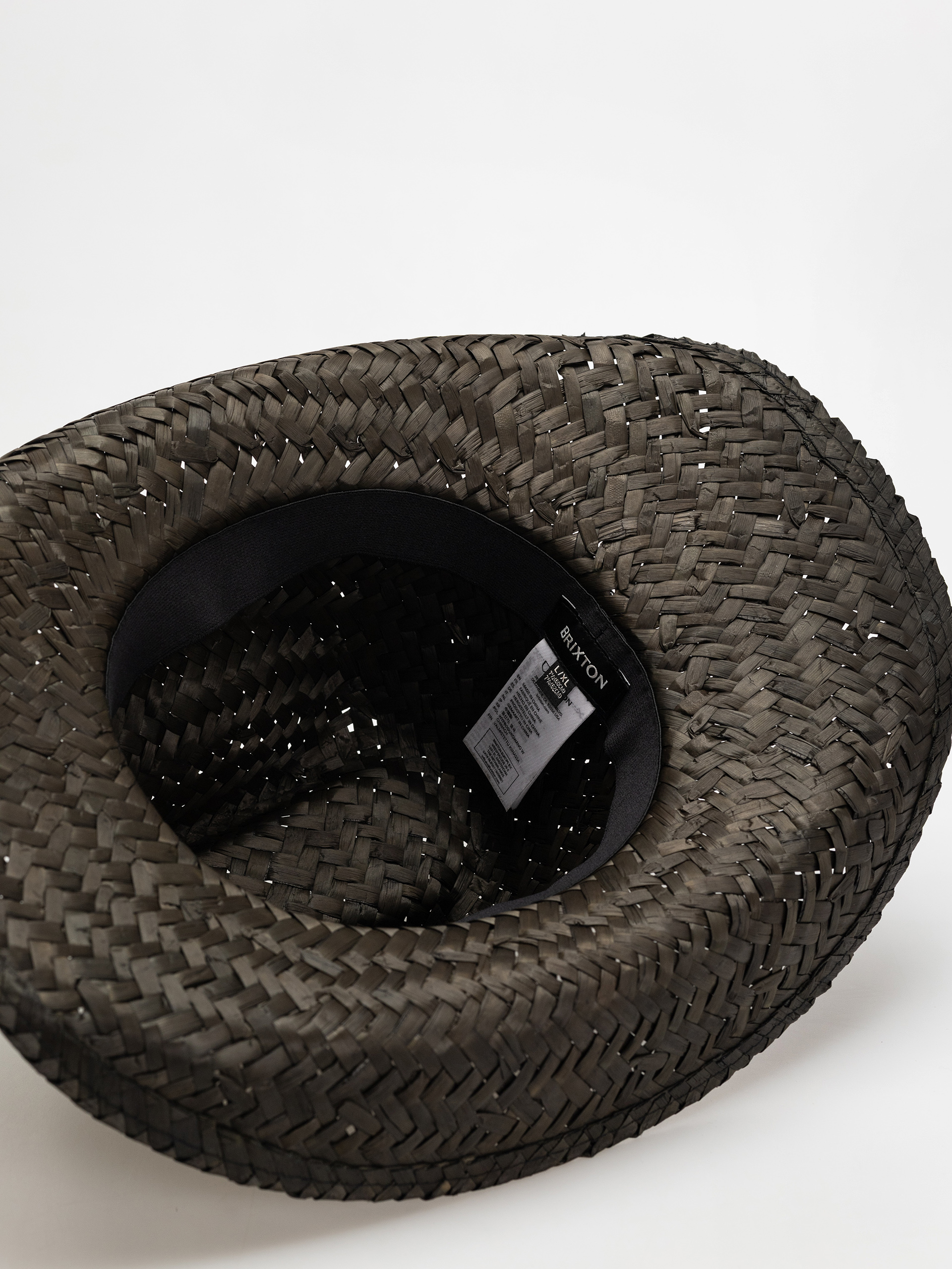 Brixton Houston II Straw Cowboy Hat (black)