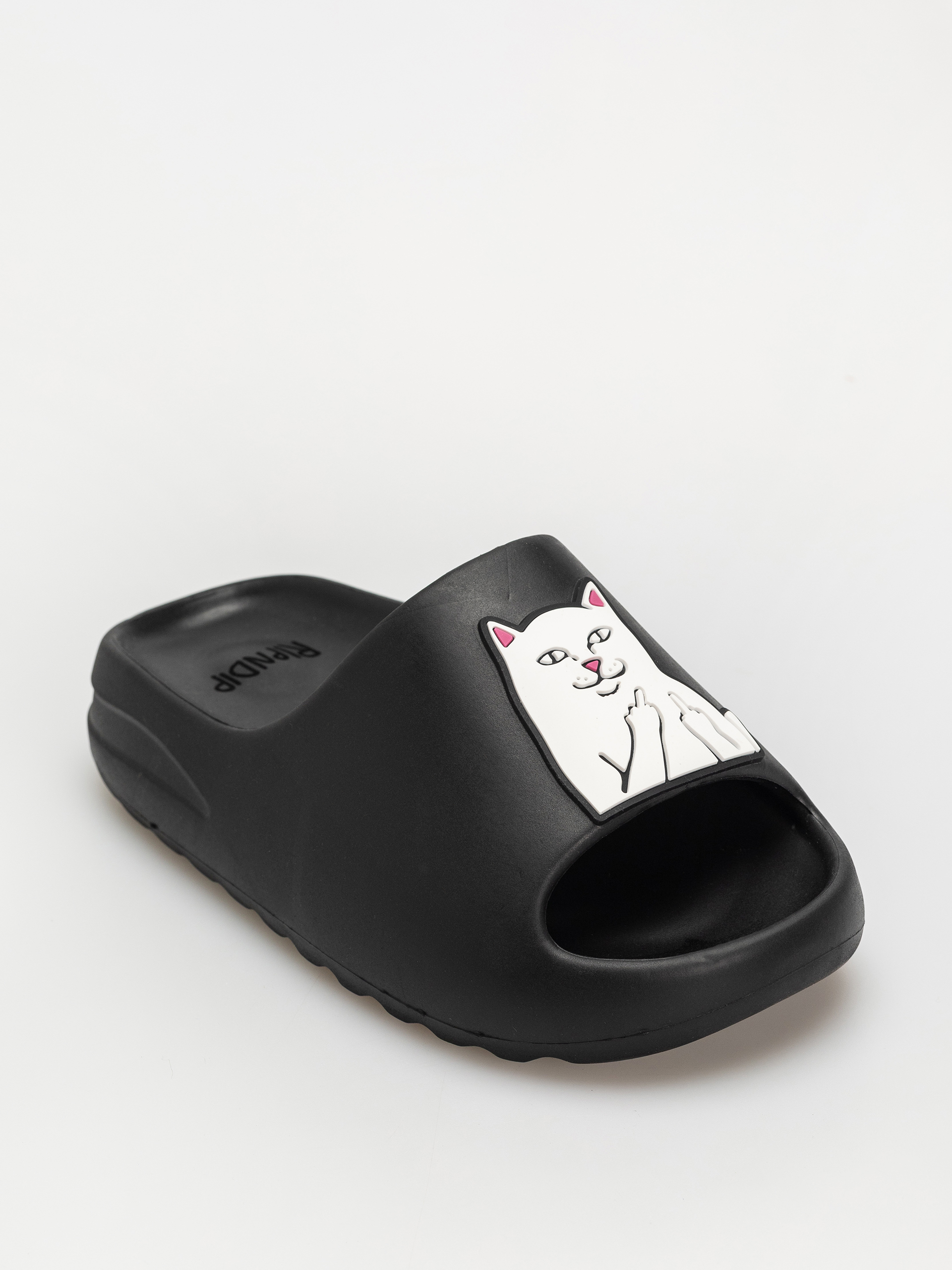 RipNDip Lord Nermal Cloud Flip Flops (black)