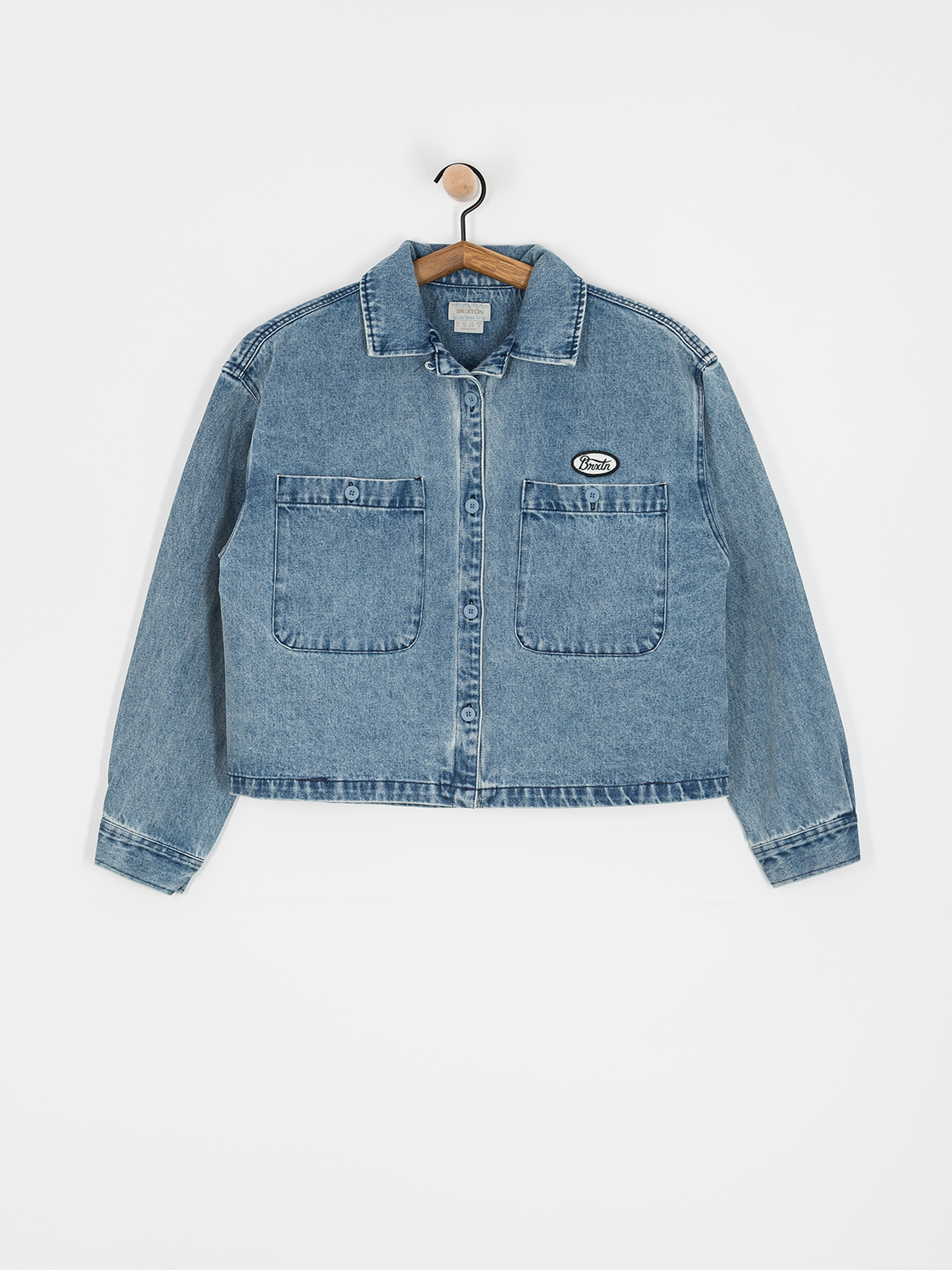 Brixton Utopia Overshirt Wmn Shirt (lt denim)