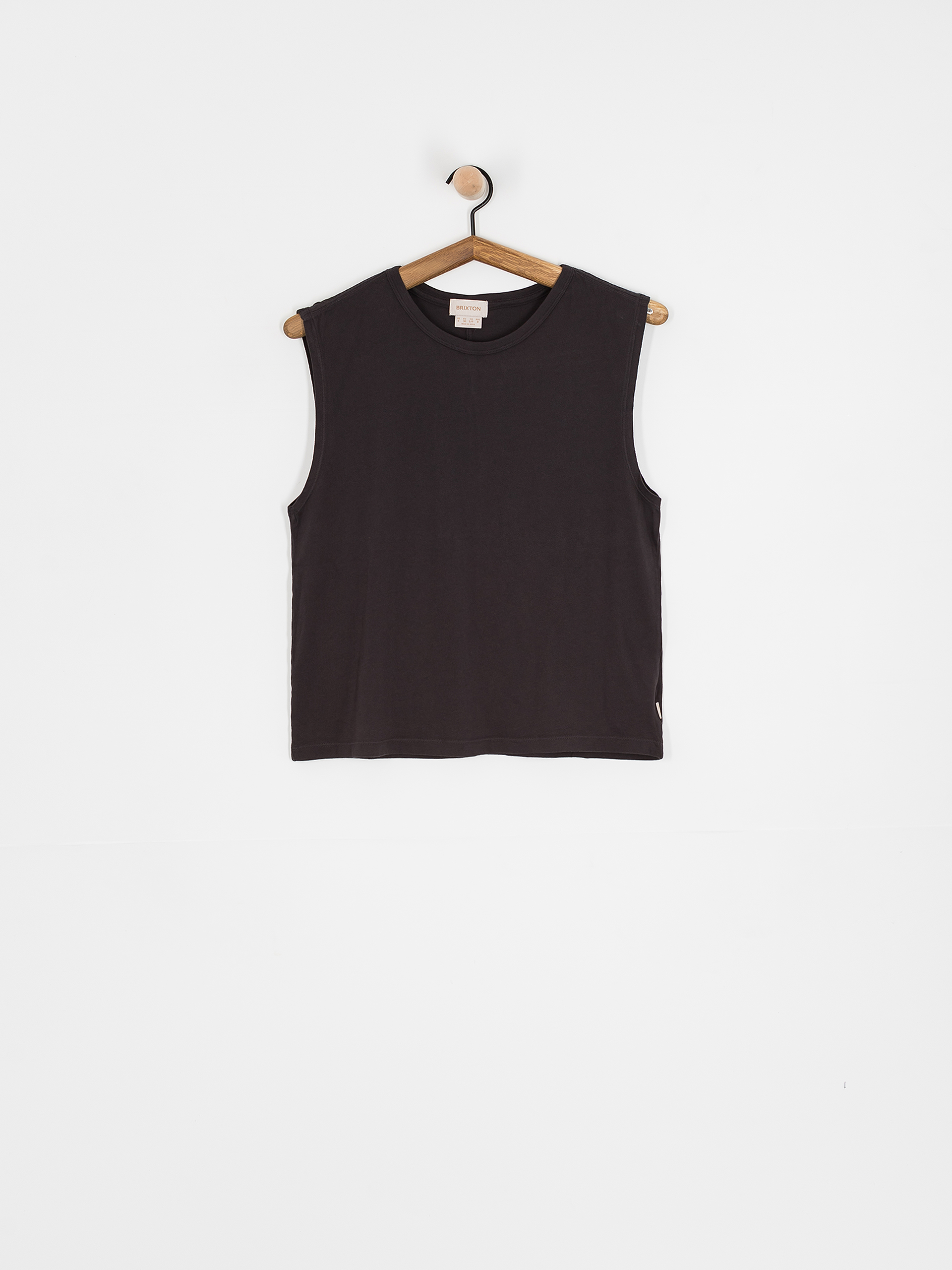 Brixton Carefree Organic Gd Muscle Tan Wmn T-Shirt (black)