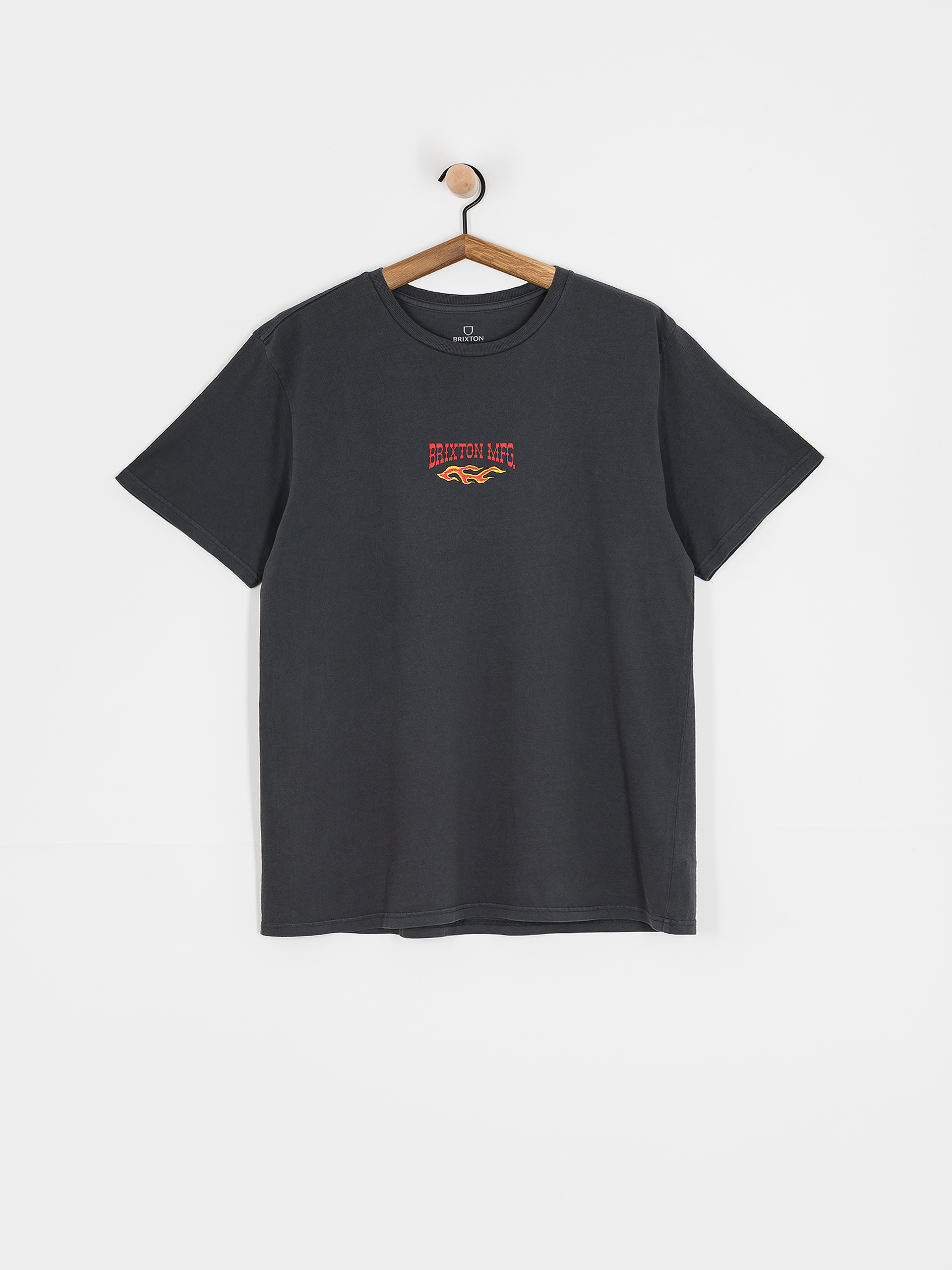 Brixton Hardee Stt T-Shirt (black worn wash)