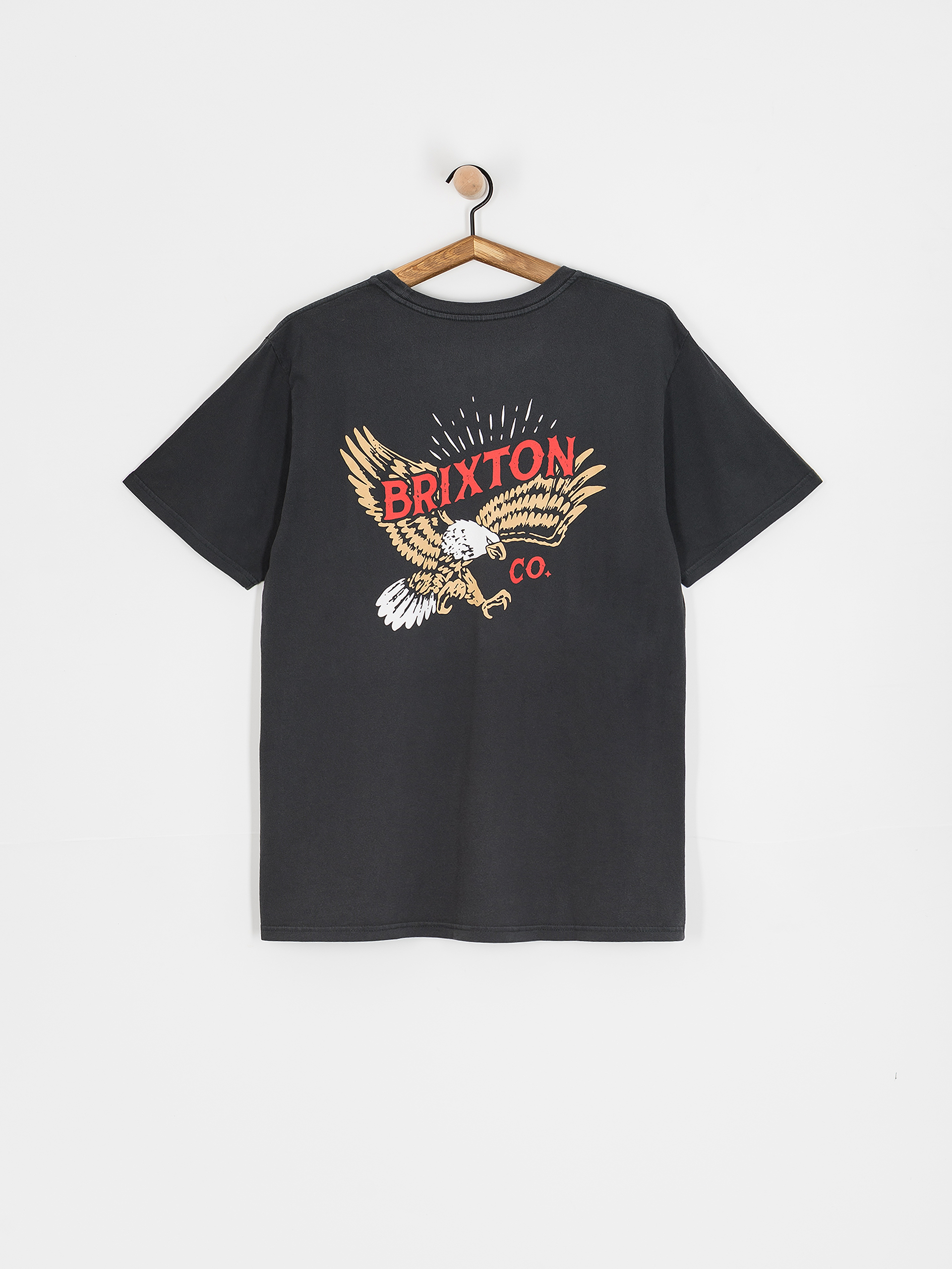 Brixton Keller Stt T-Shirt (black worn wash)