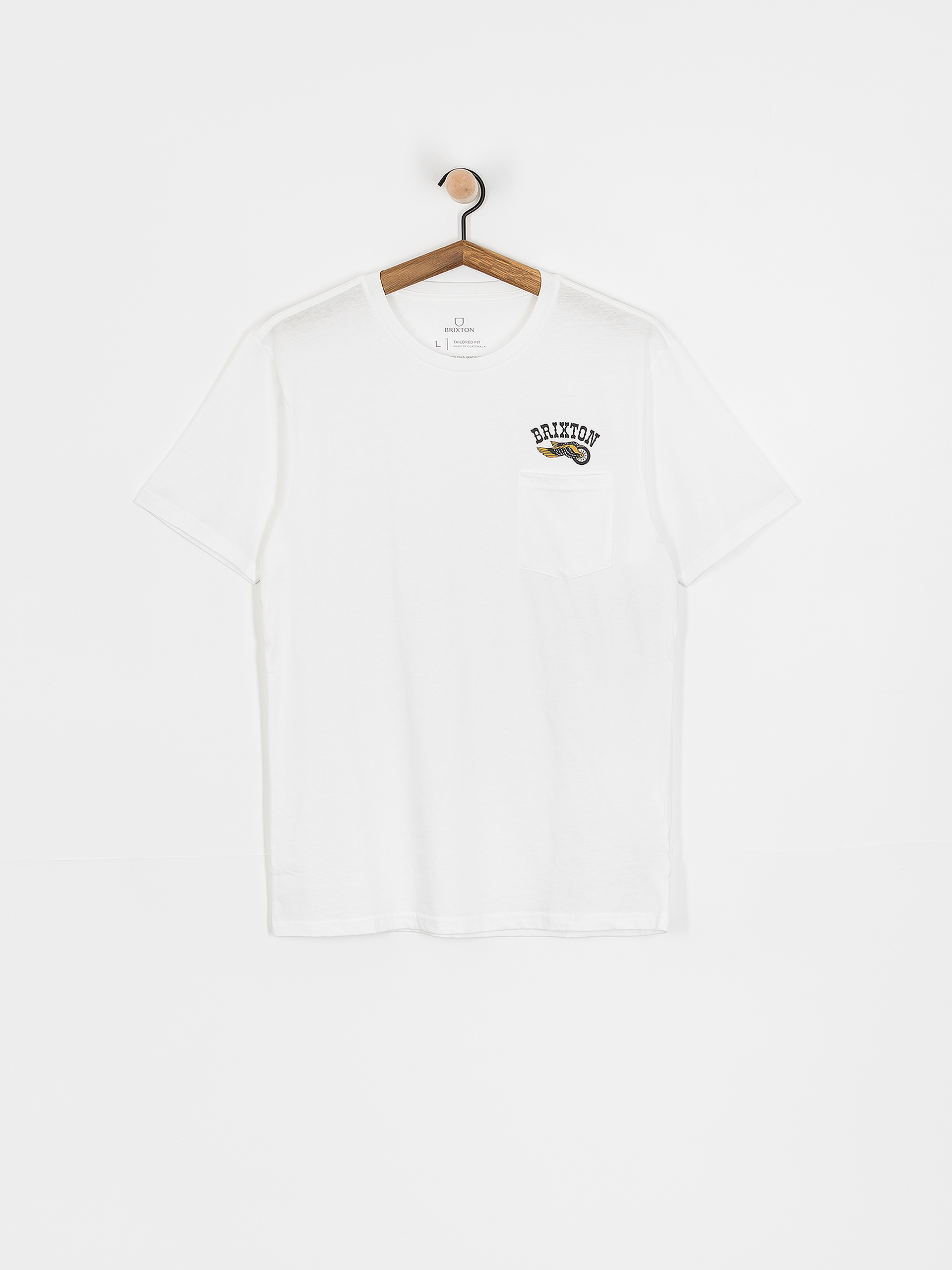 Brixton Roller Tlrt Pkt T-Shirt (white)