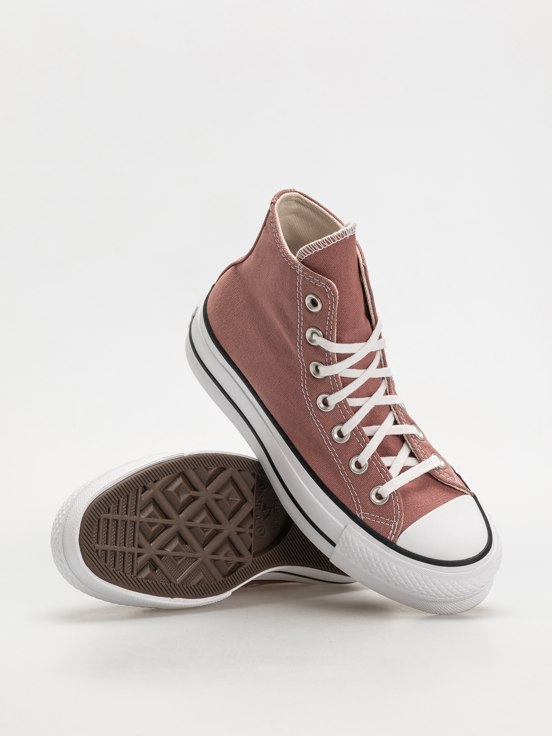 Converse Chuck Taylor All Star Lift Hi Wmn Chucks (light saddle/natural ivory)