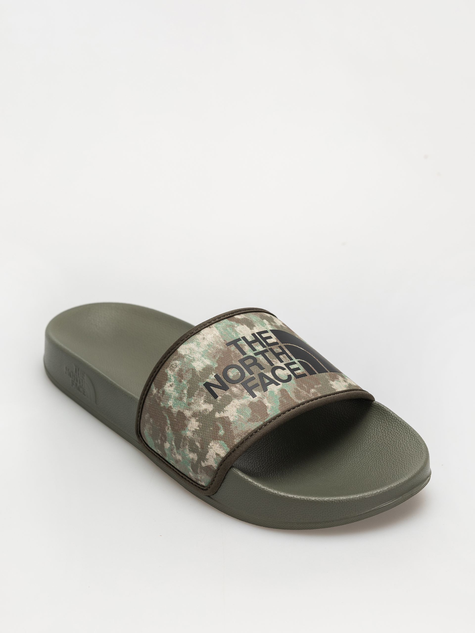 The North Face Base Camp III Flip Flops (mltryolvstpldcmprnt/tnf black)