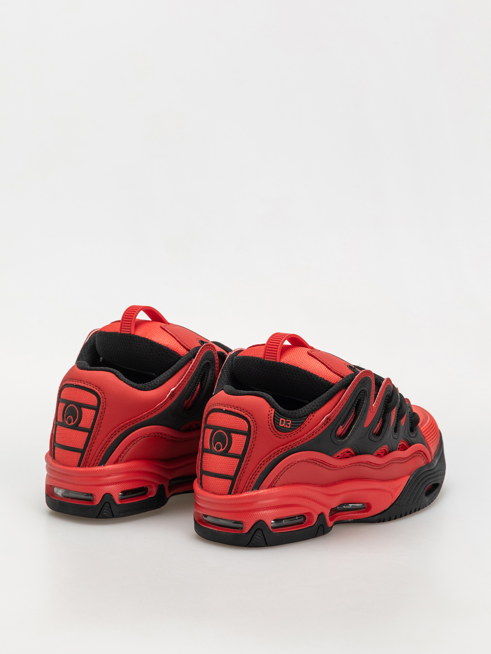 Osiris Shoes D3 2001 (red/black/red)