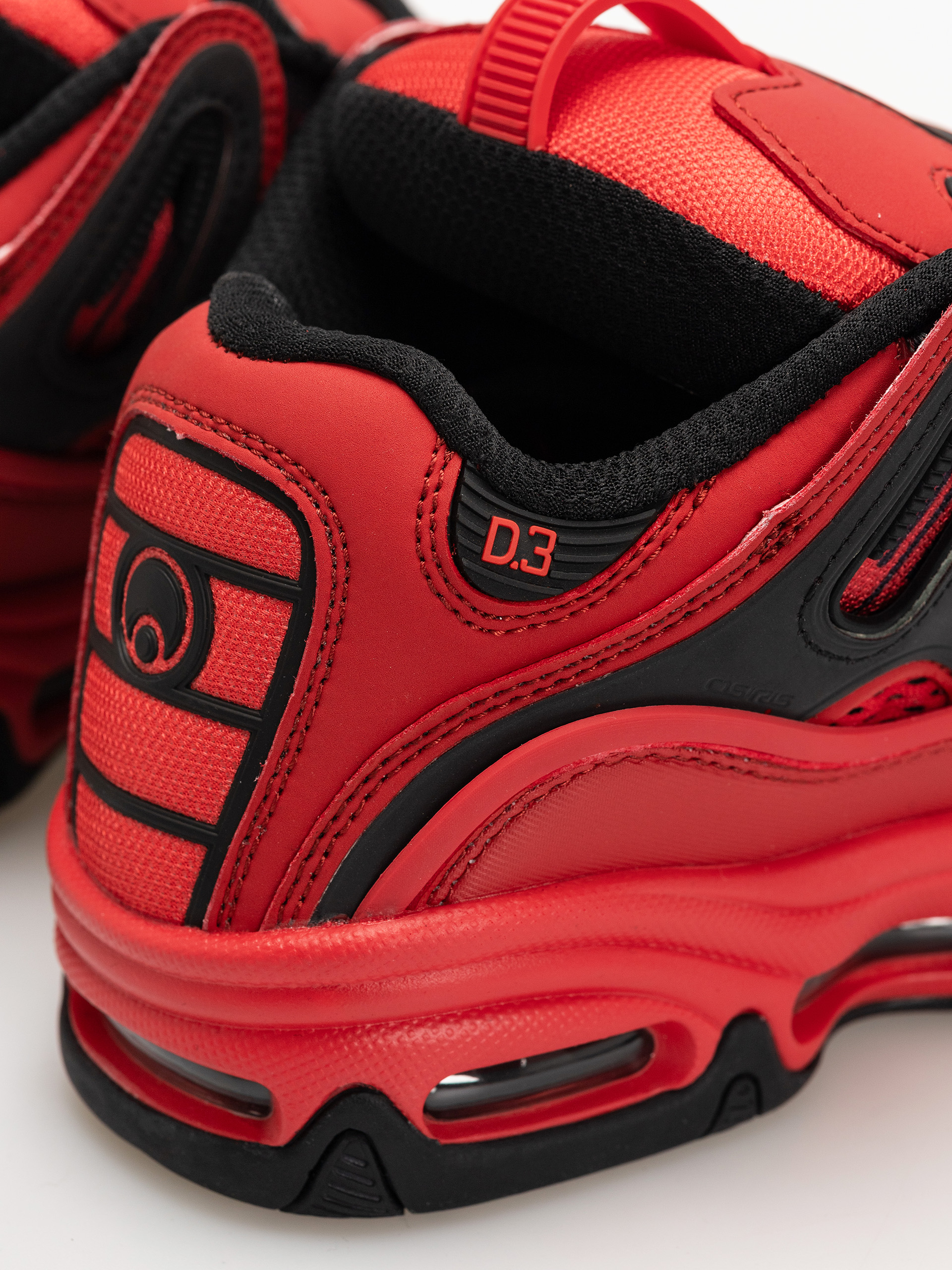 Osiris Shoes D3 2001 (red/black/red)