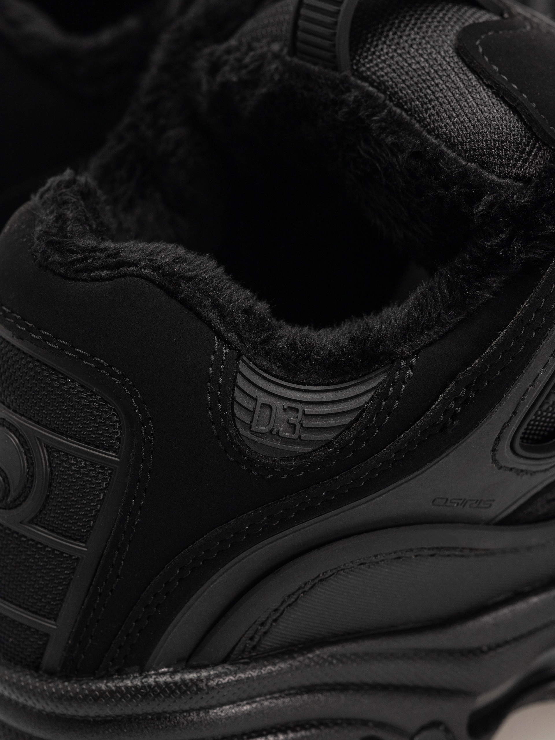 Osiris Schuhe D3 2001 (black/black/shearling)