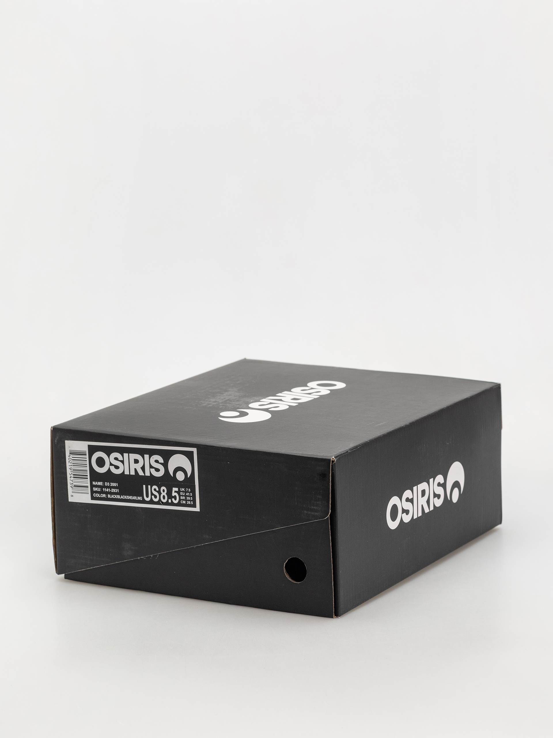 Osiris Shoes D3 2001 (black/black/shearling)