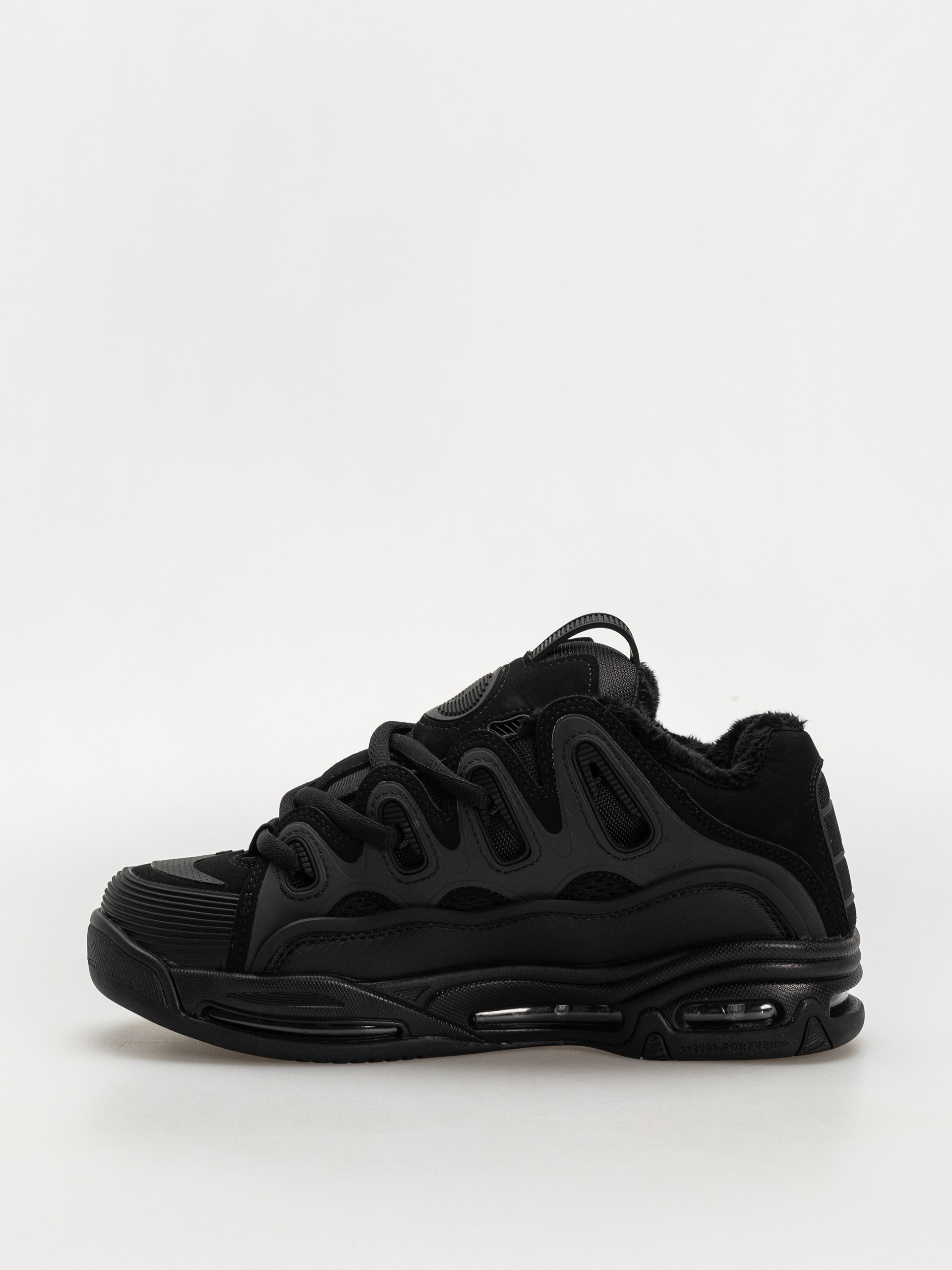 Osiris Shoes D3 2001 (black/black/shearling)
