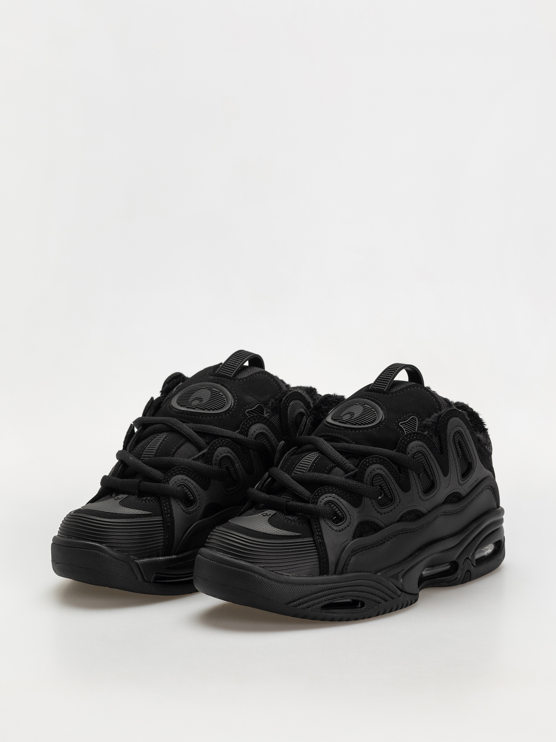 Osiris Shoes D3 2001 (black/black/shearling)