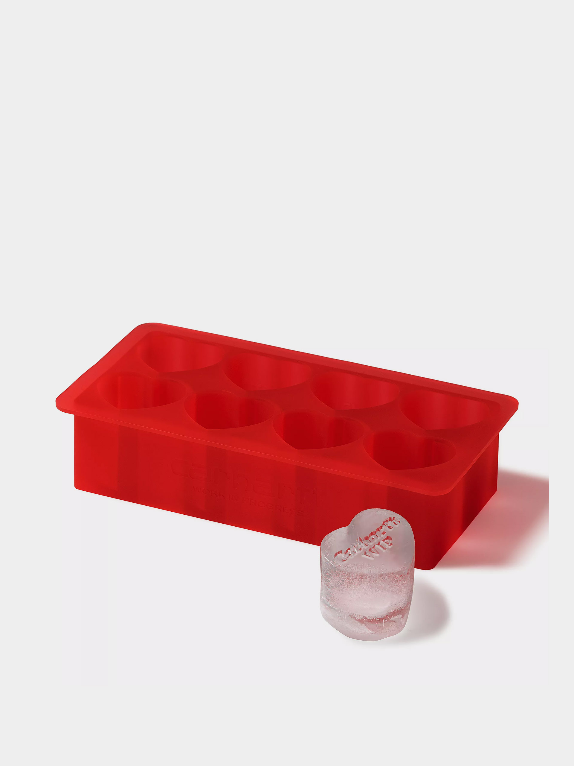 Carhartt WIP Pozostałe Heart Ice Cube Tray (scarlet)