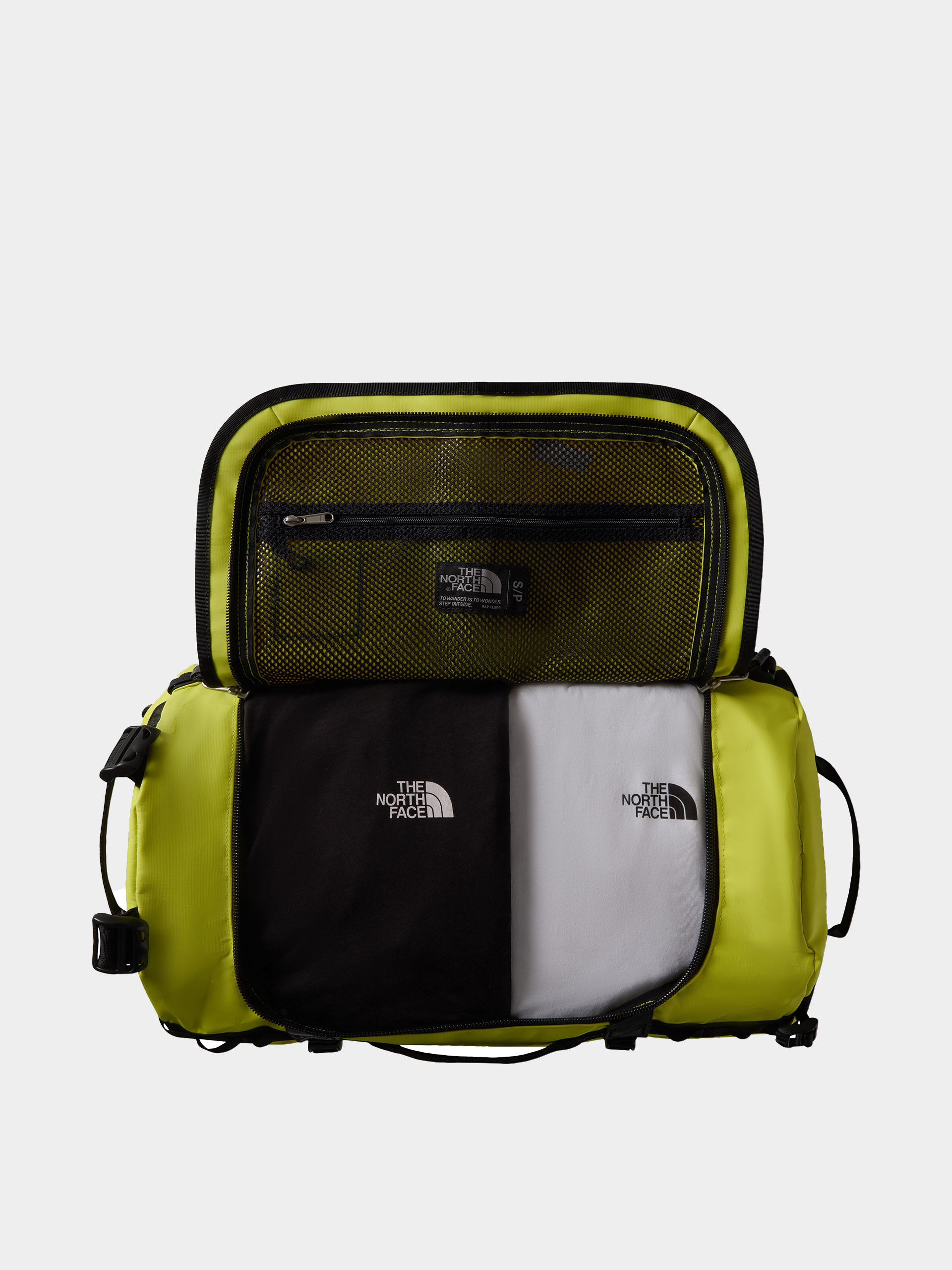 The North Face Bag Base Camp Duffel S - yellow (sulphur spring