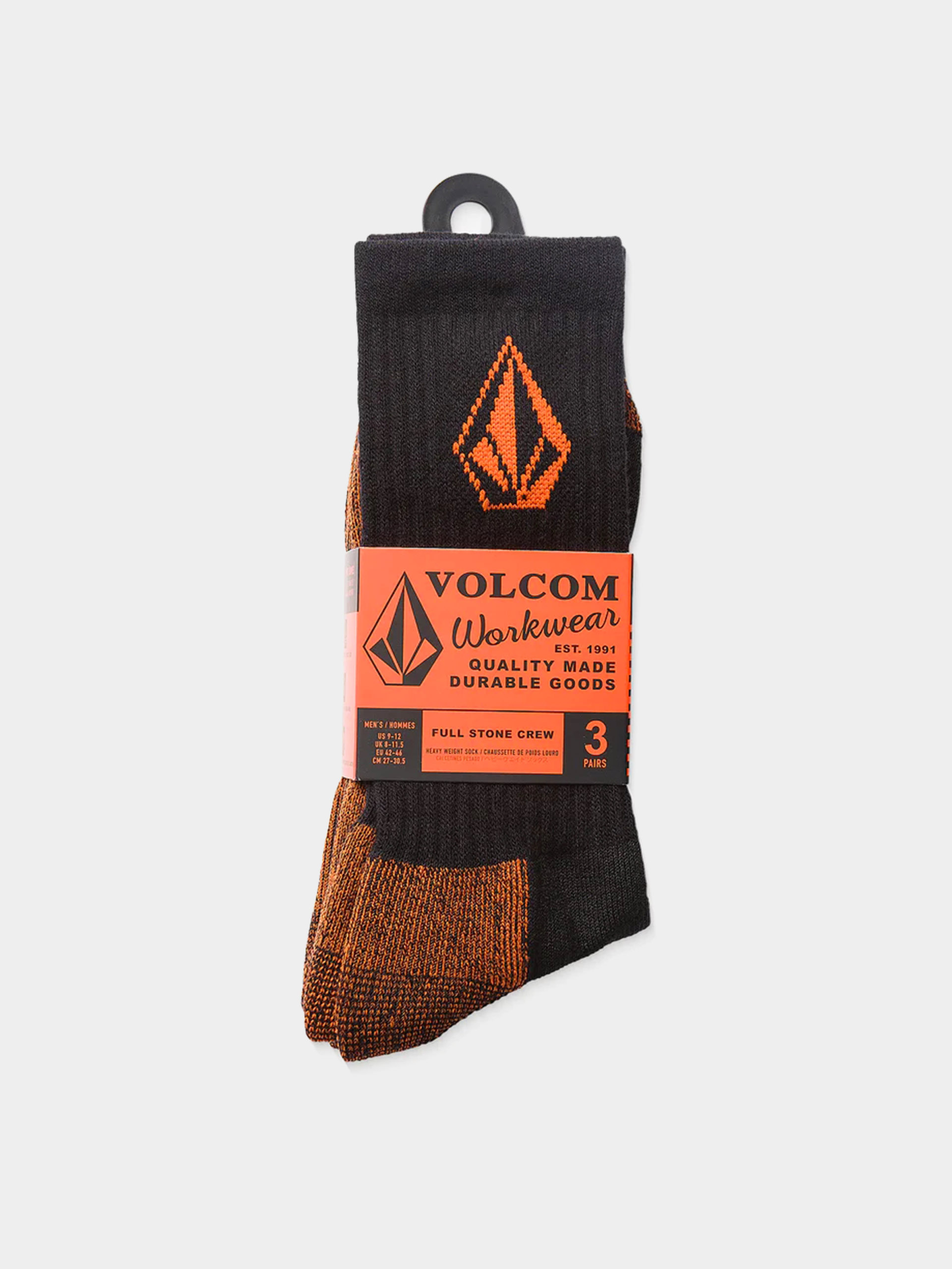Volcom Socken Volcom Workwear 3Pk (black)