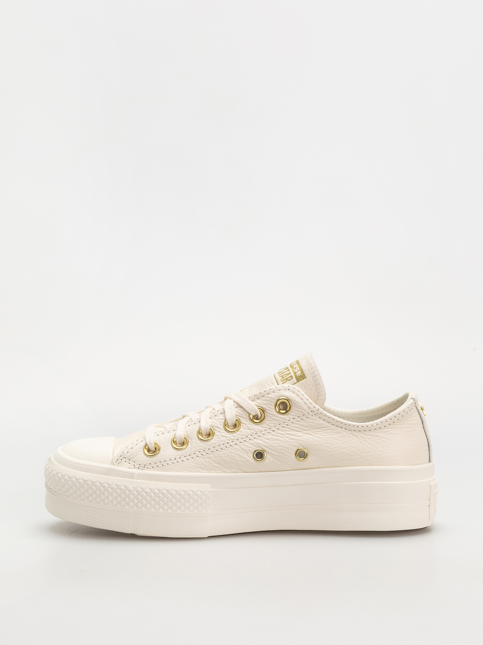 Converse Chucks Chuck Taylor All Star Lift Ox Wmn (egret/egret/gold)