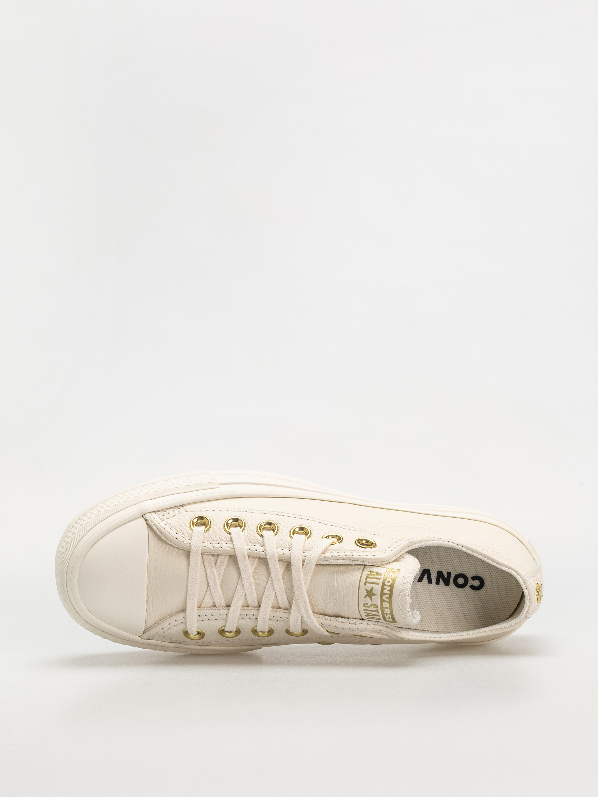 Converse Chucks Chuck Taylor All Star Lift Ox Wmn (egret/egret/gold)