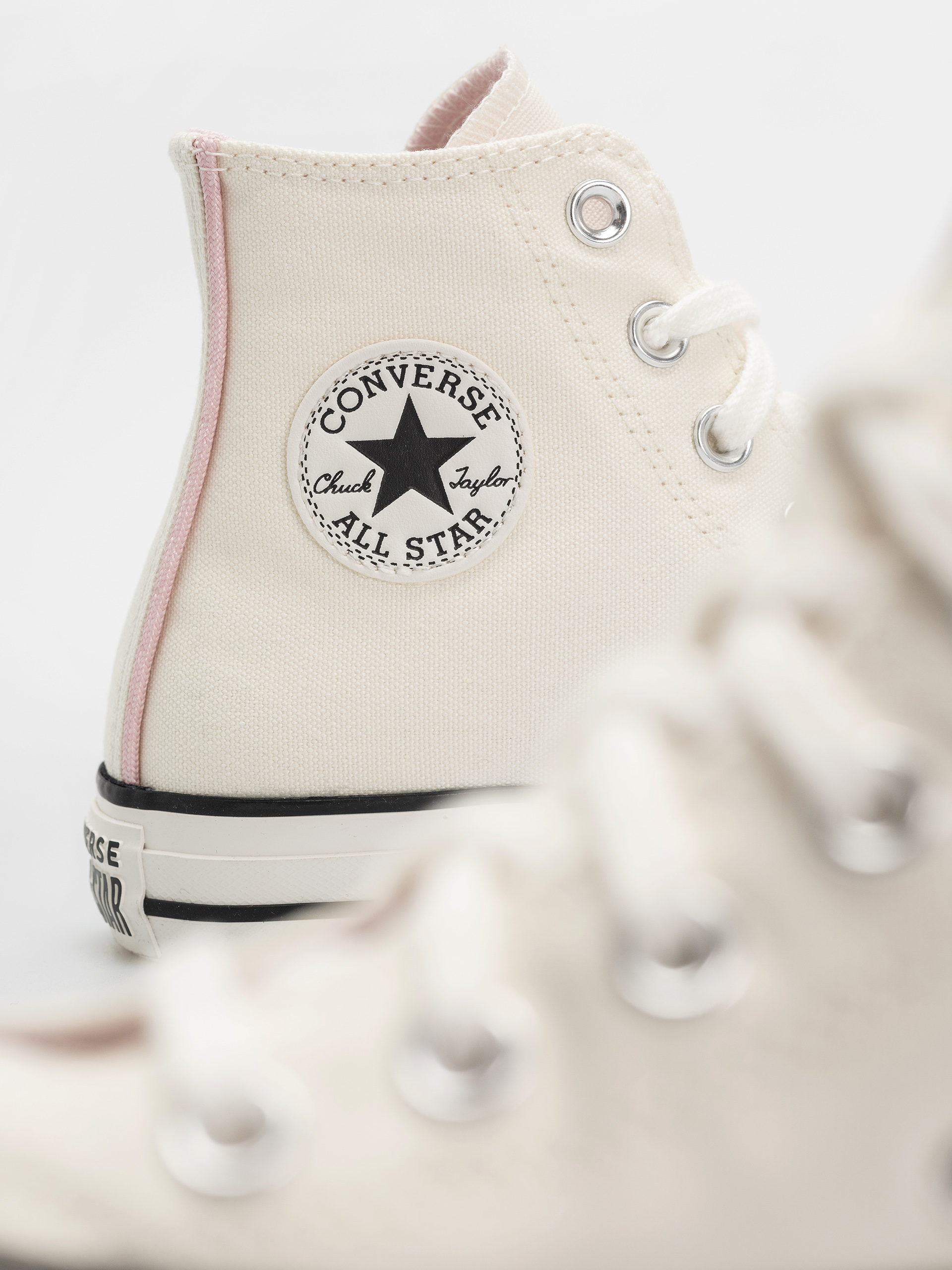 Converse Chucks Chuck Taylor All Star Hi Wmn (egret/summit pink/black)