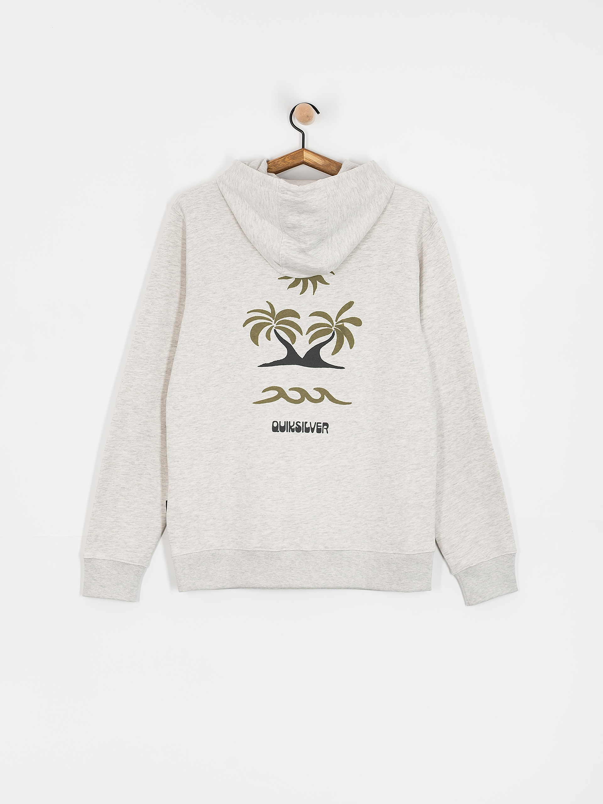 Quiksilver Hoodie Graphic Mix HD (white marble heather)