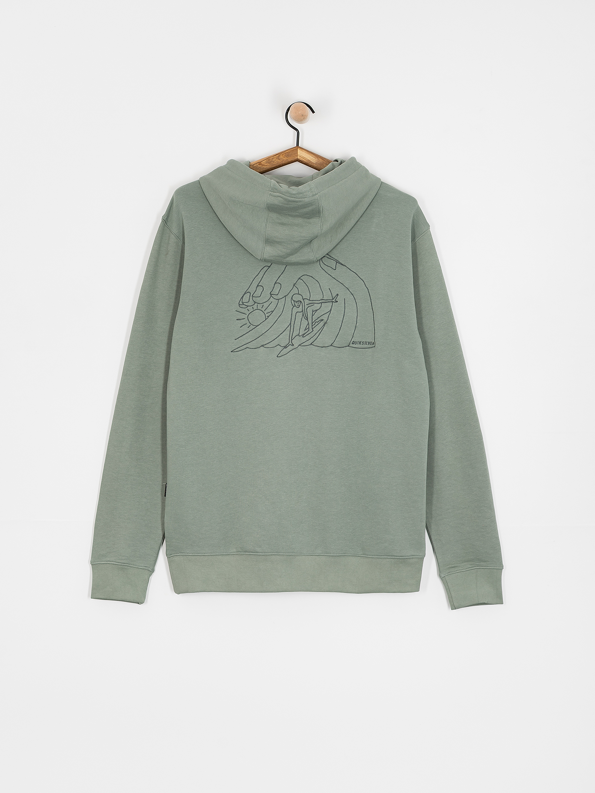 Quiksilver Hoodie Graphic Mix HD (chinois green)