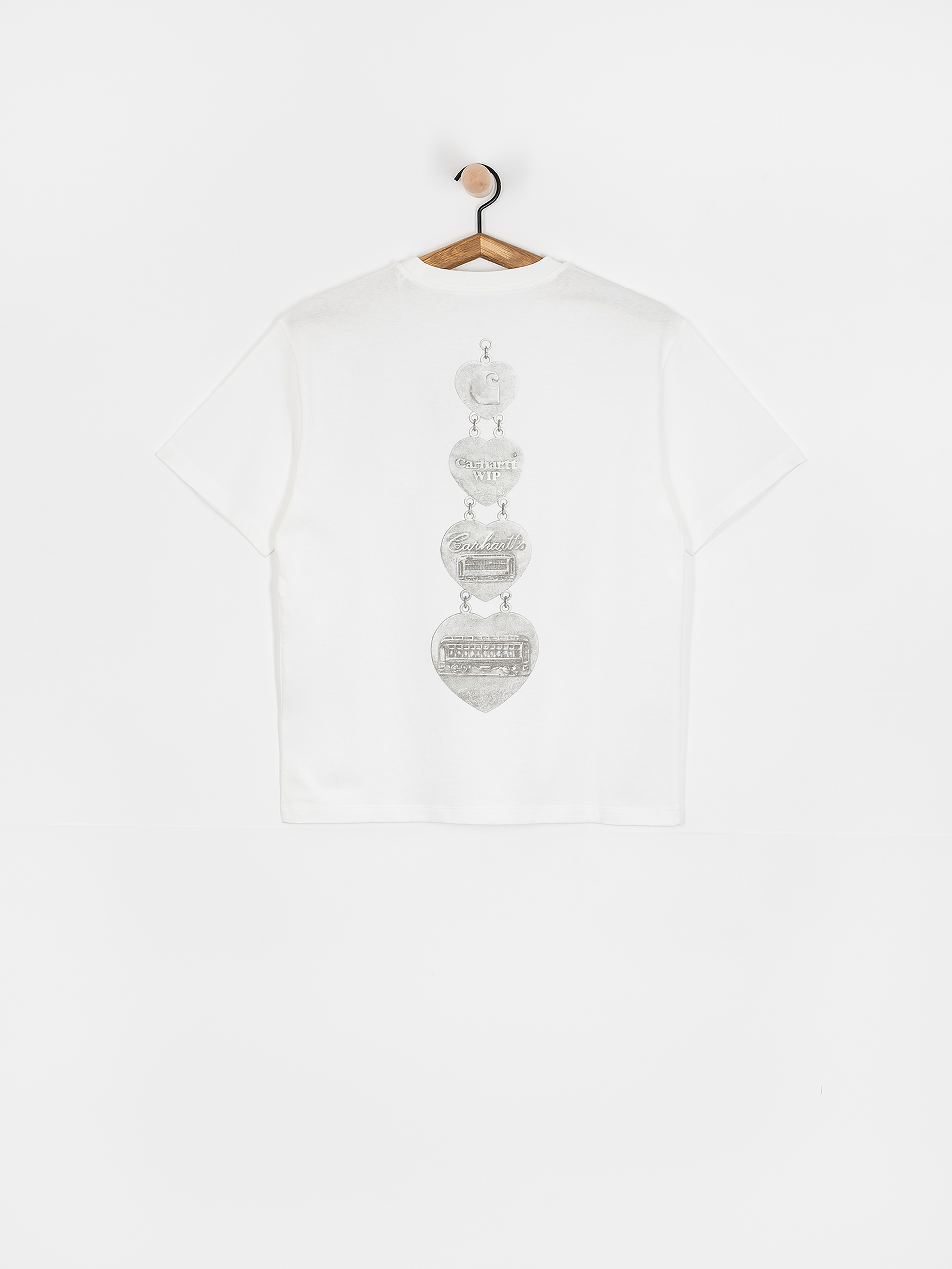 ★ドイツ発*carhartt WIP*新作*Hartt Chain Tシャツ/WHITE★ Carhartt WIP W' S/S Hartt Chain T-Shirt, White | Official
