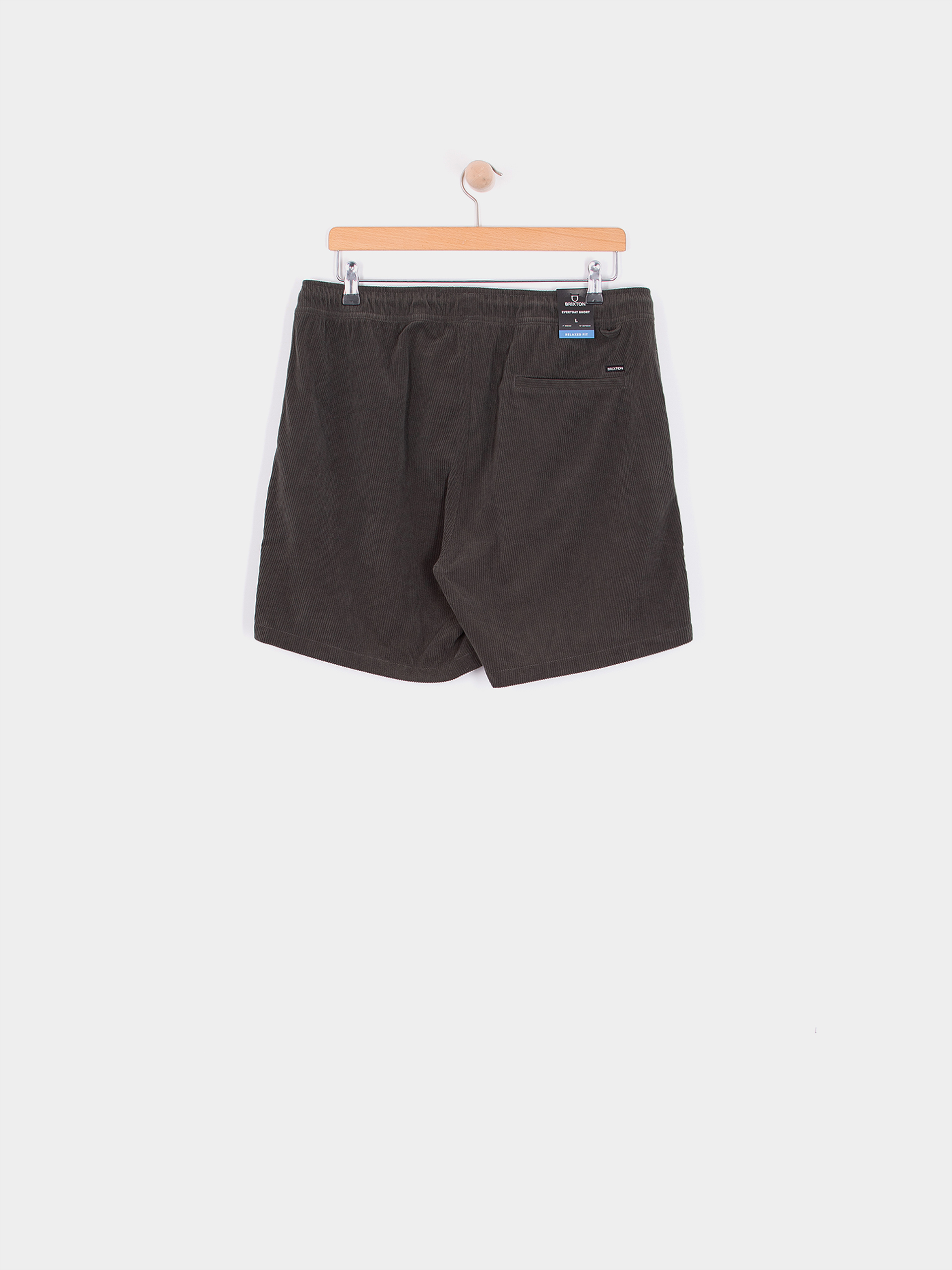 Brixton Shorts Everyday Corduroy (washed black)