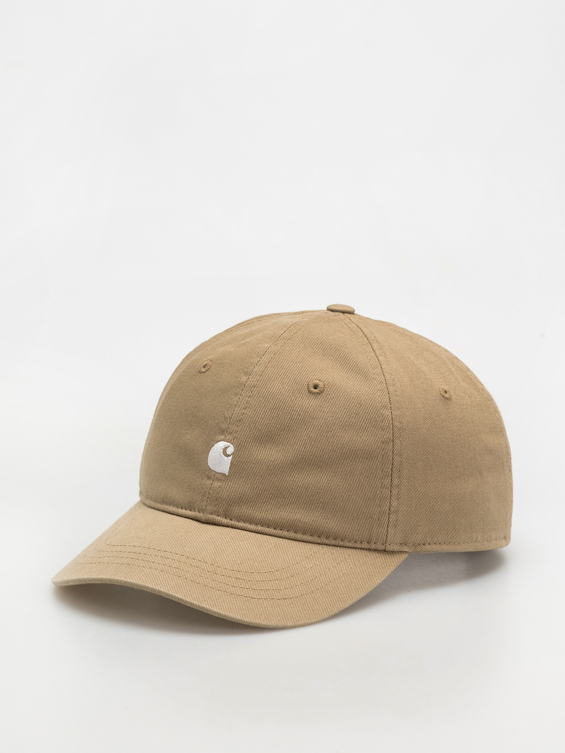 Carhartt WIP Madison Logo Cap (leather/white)